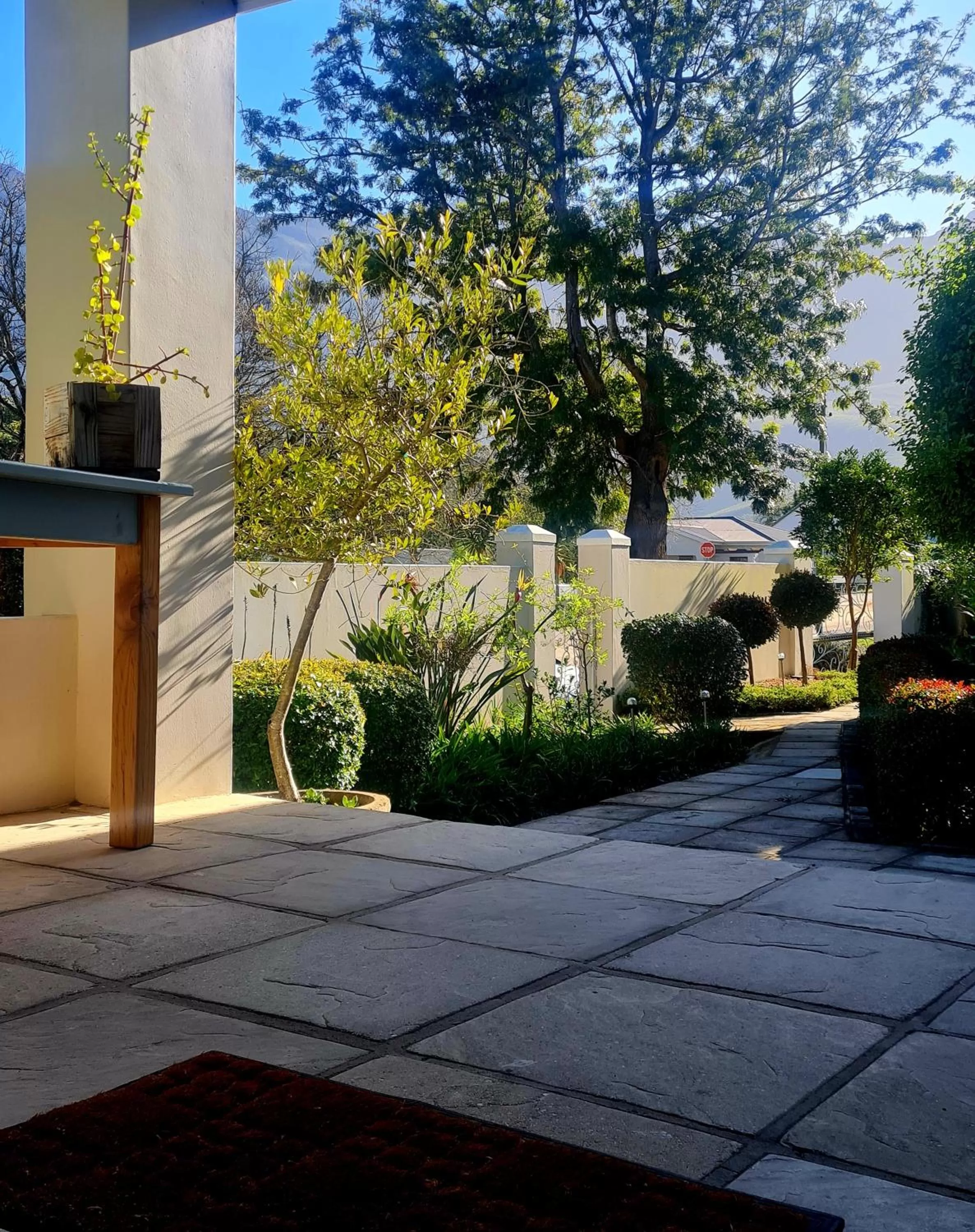 Balcony/Terrace in Bergview Guesthouse Swellendam