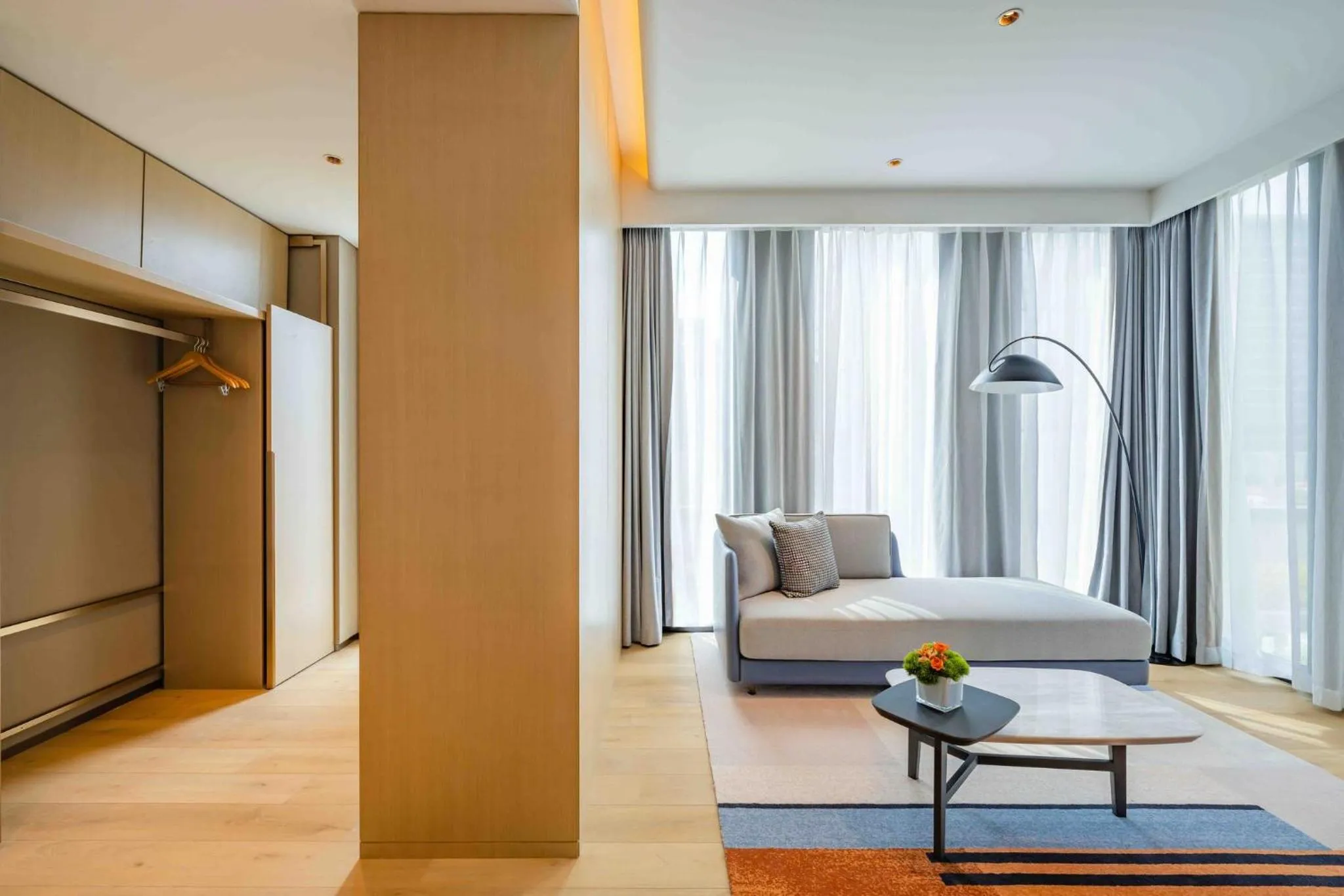 Photo of the whole room, Bed in EVEN Hotels Shanghai Expo by IHG