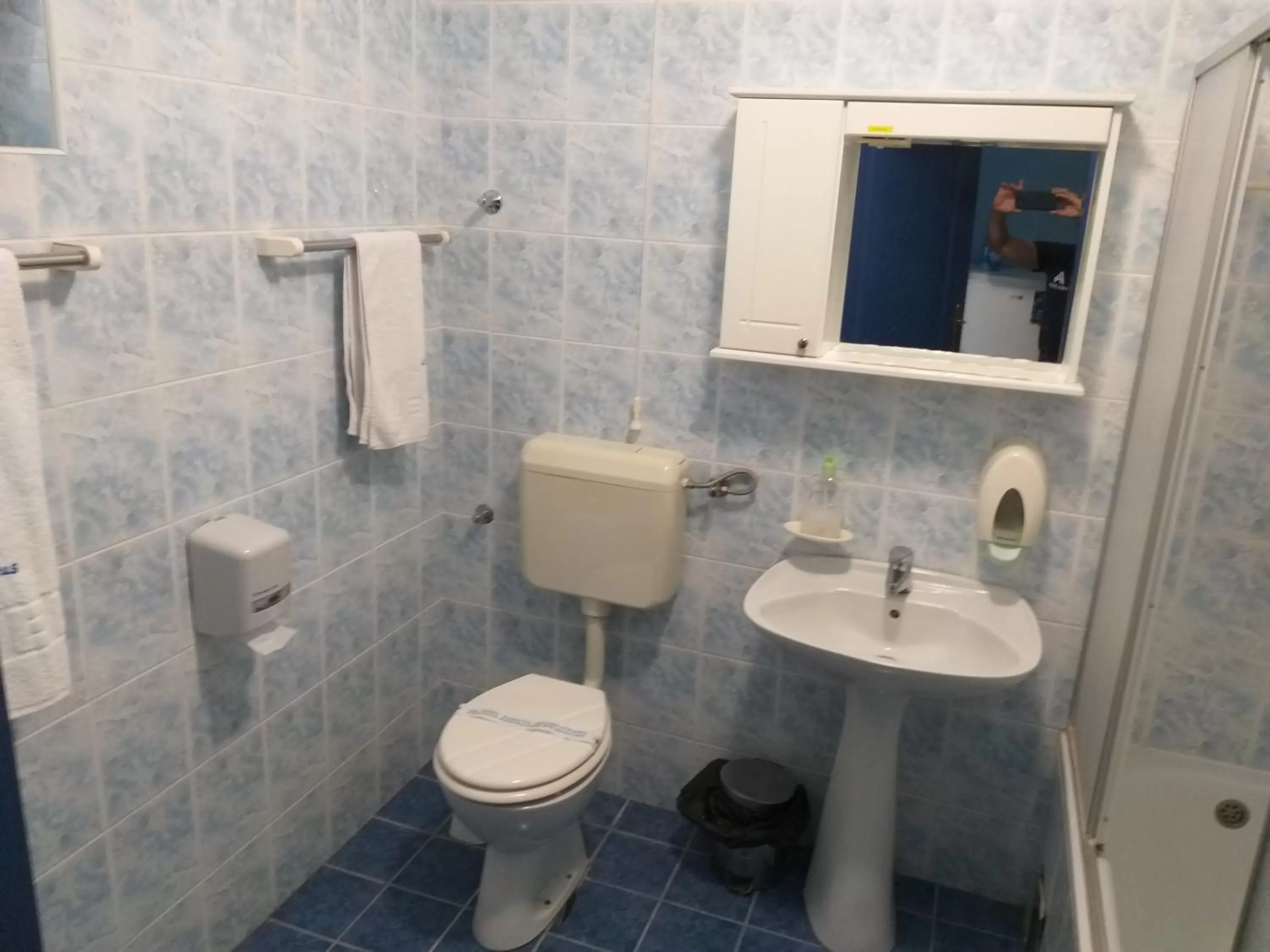 Bathroom in Garni Hotel Lupus