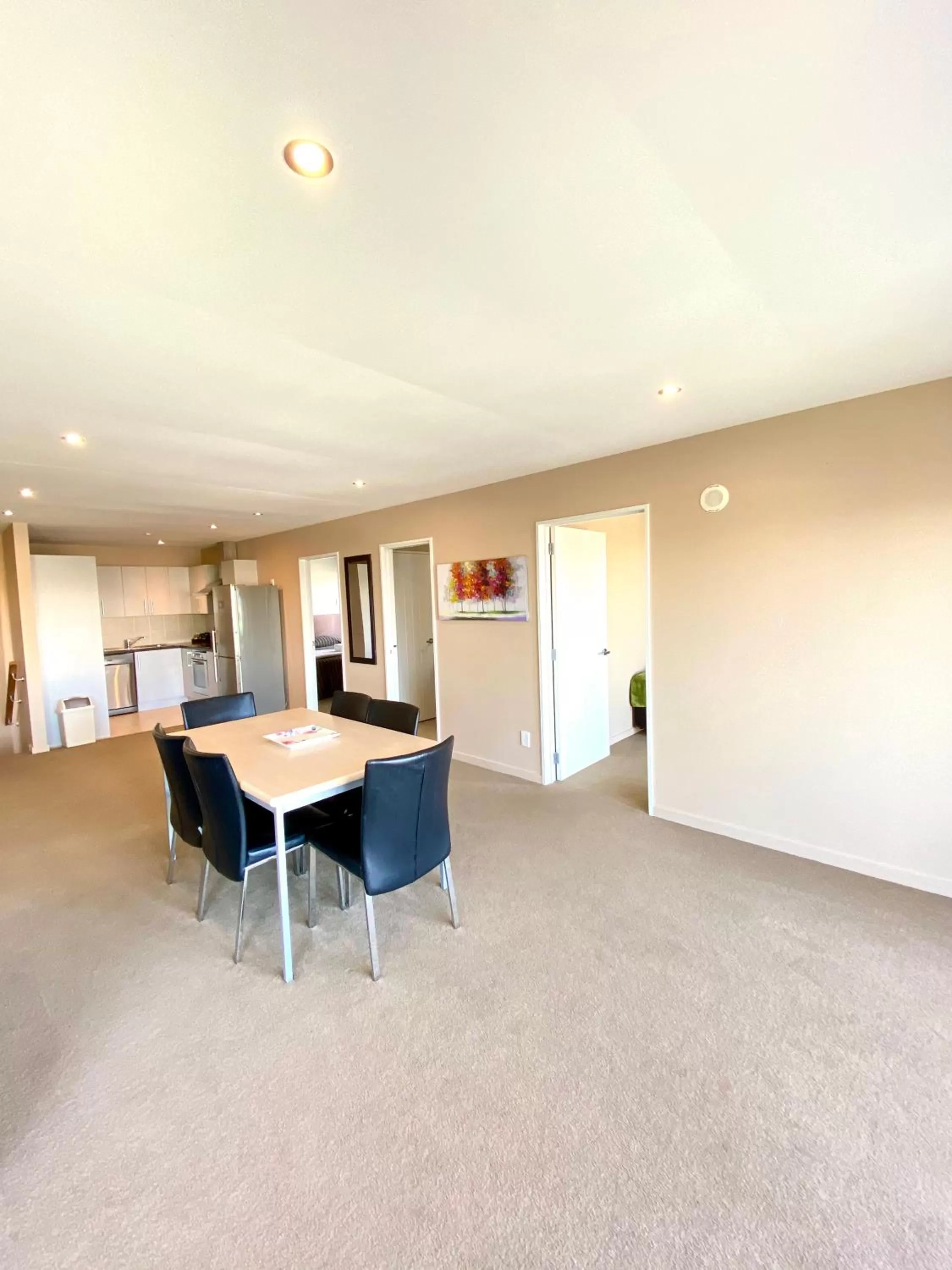 Kitchen or kitchenette in Alpha Motel with Spa-Bath