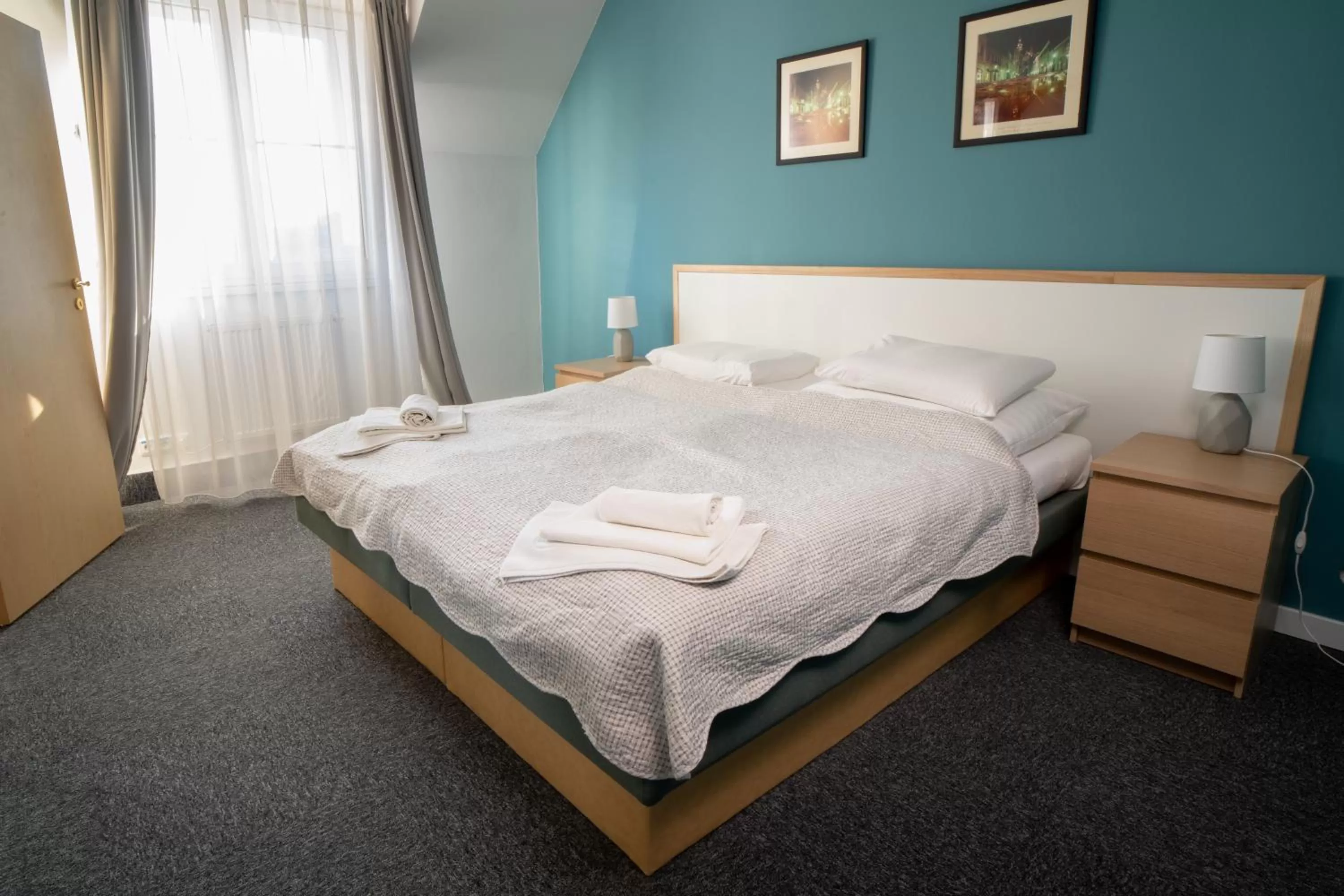 Bedroom, Bed in TeleDom Hotel