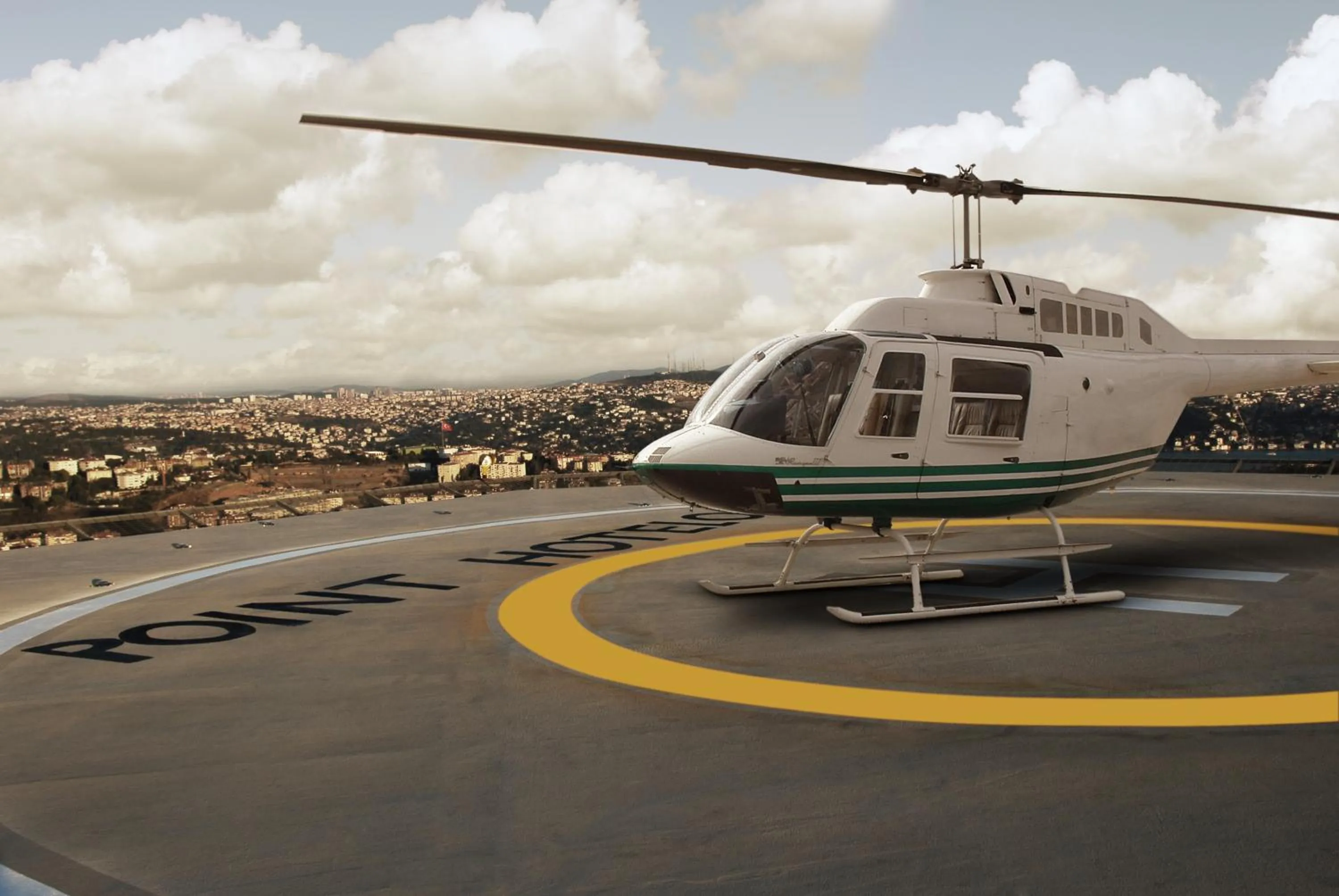 Facade/entrance in Point Hotel Barbaros