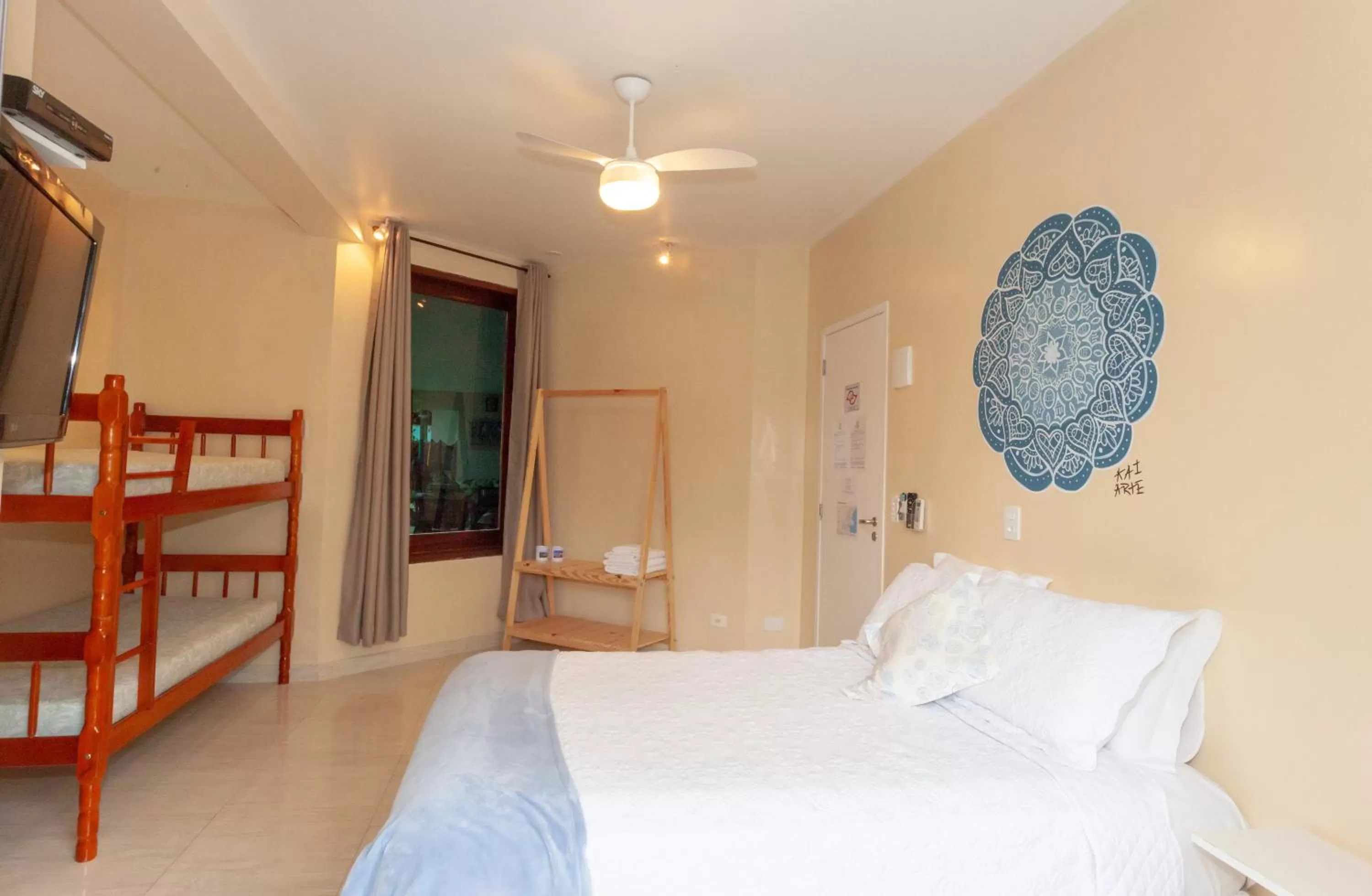 Bedroom, Bed in Ubatuba Ecologic Pousada