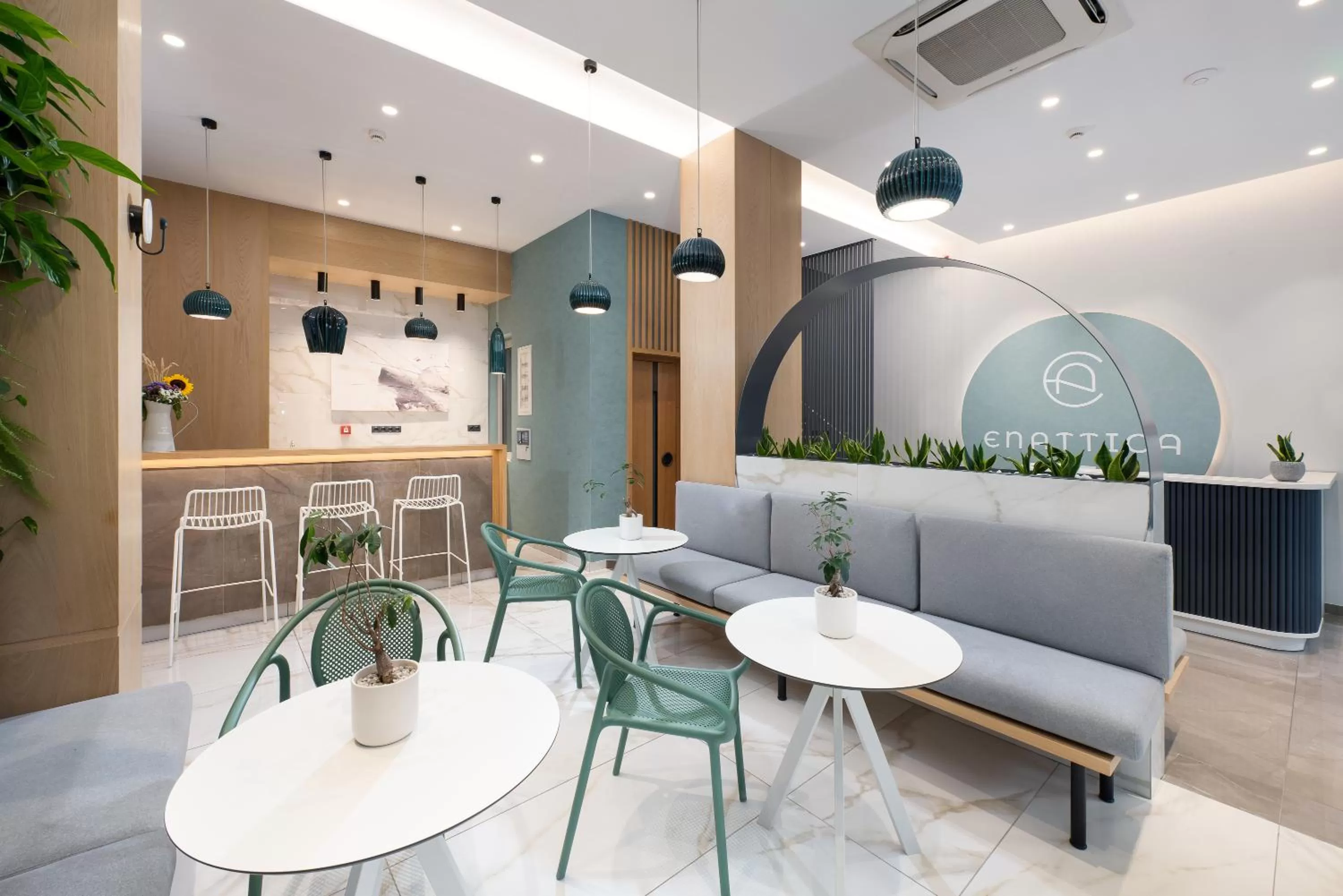 Lobby or reception in Enattica Suites
