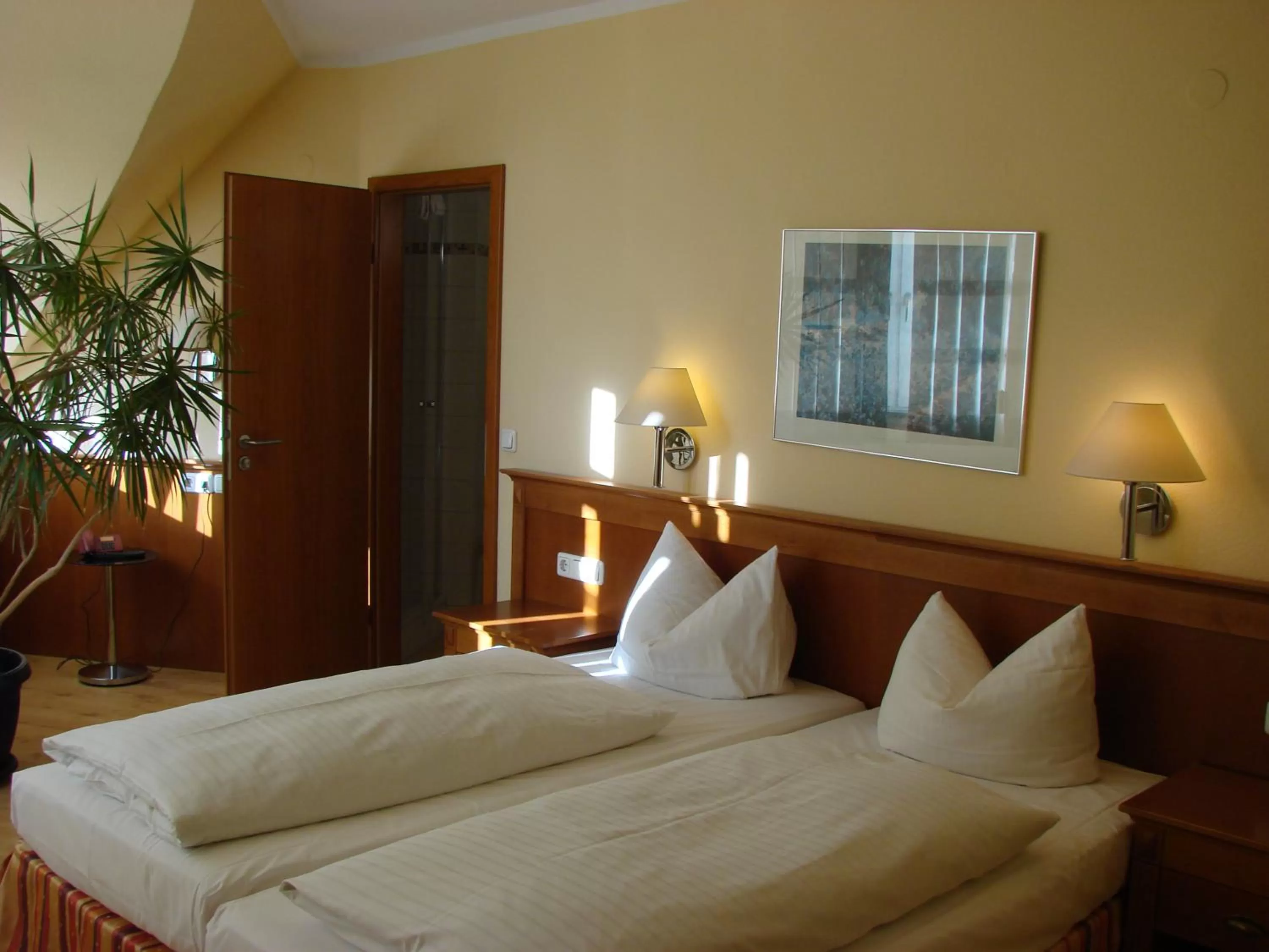 Photo of the whole room, Bed in Altstadt Hotel
