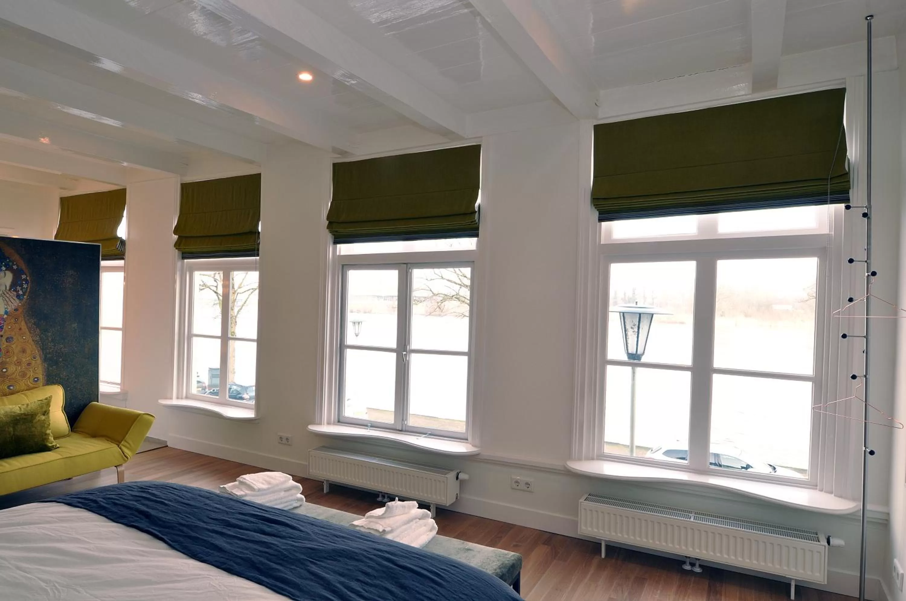 Bed in Boetiek Hotel Kampen