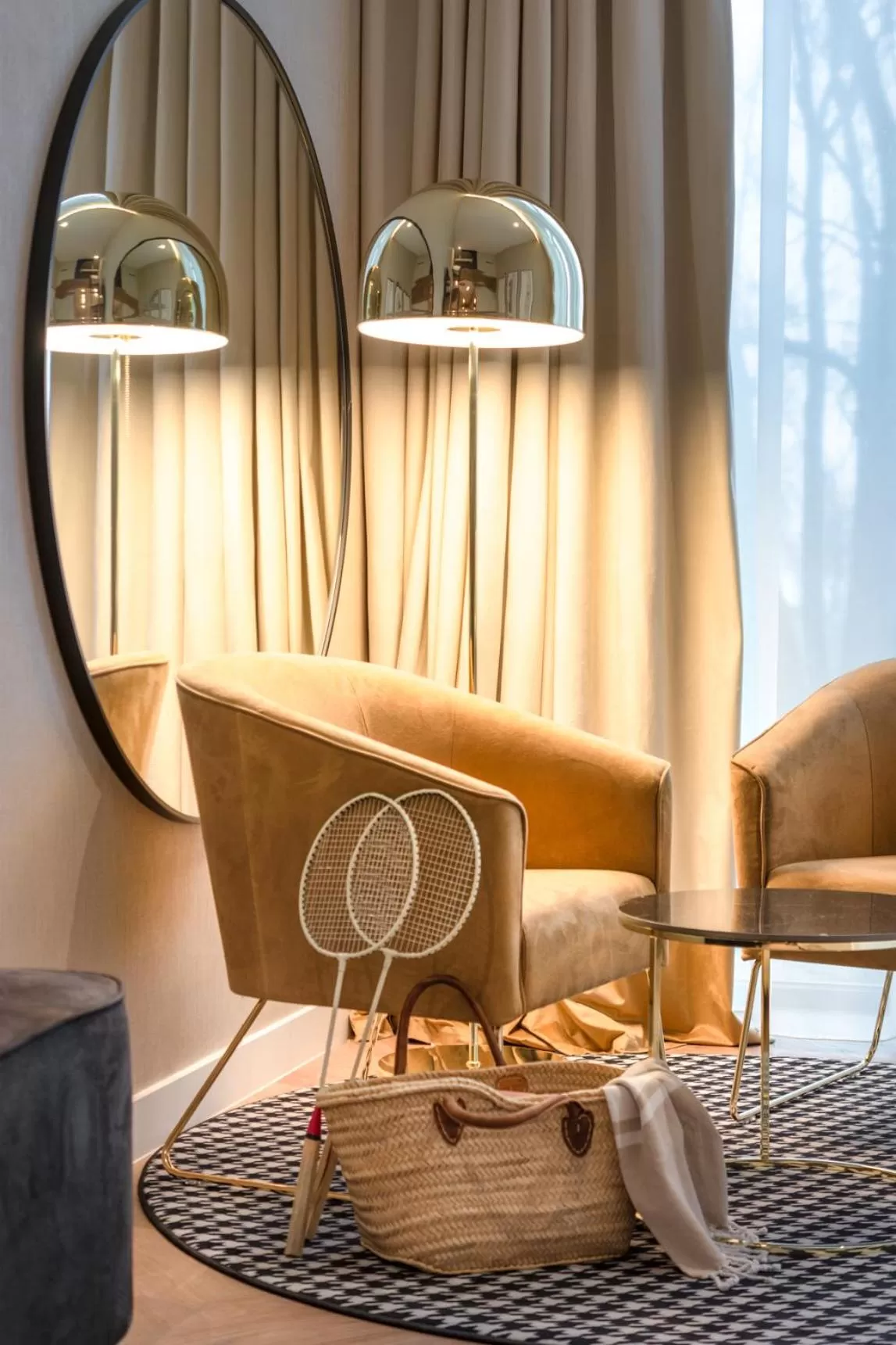 Seating area in Radisson Blu Hotel Sopot