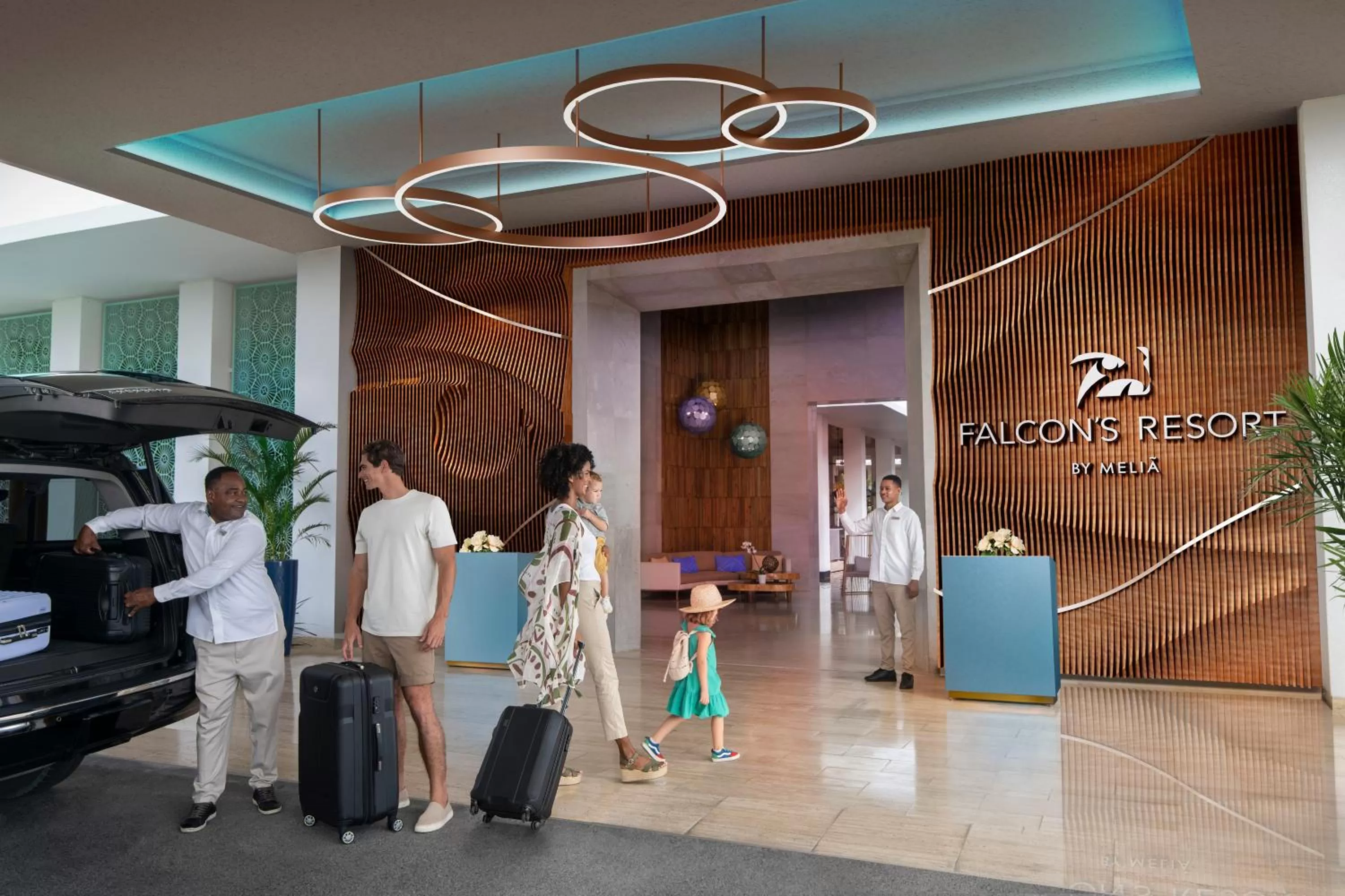 Lobby or reception in Falcon's Resort by Melia, All Suites - Punta Cana - Katmandu Park Included