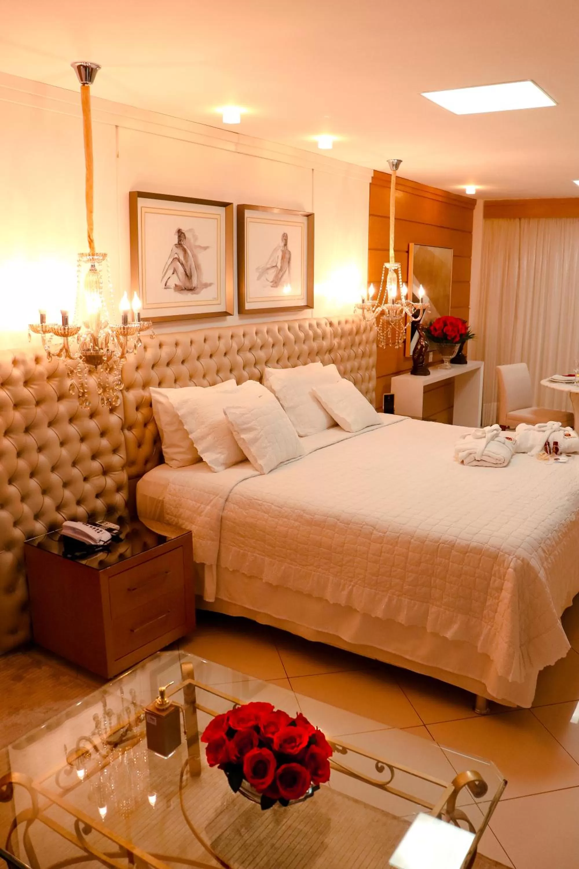 Bed in San Marino Hotel