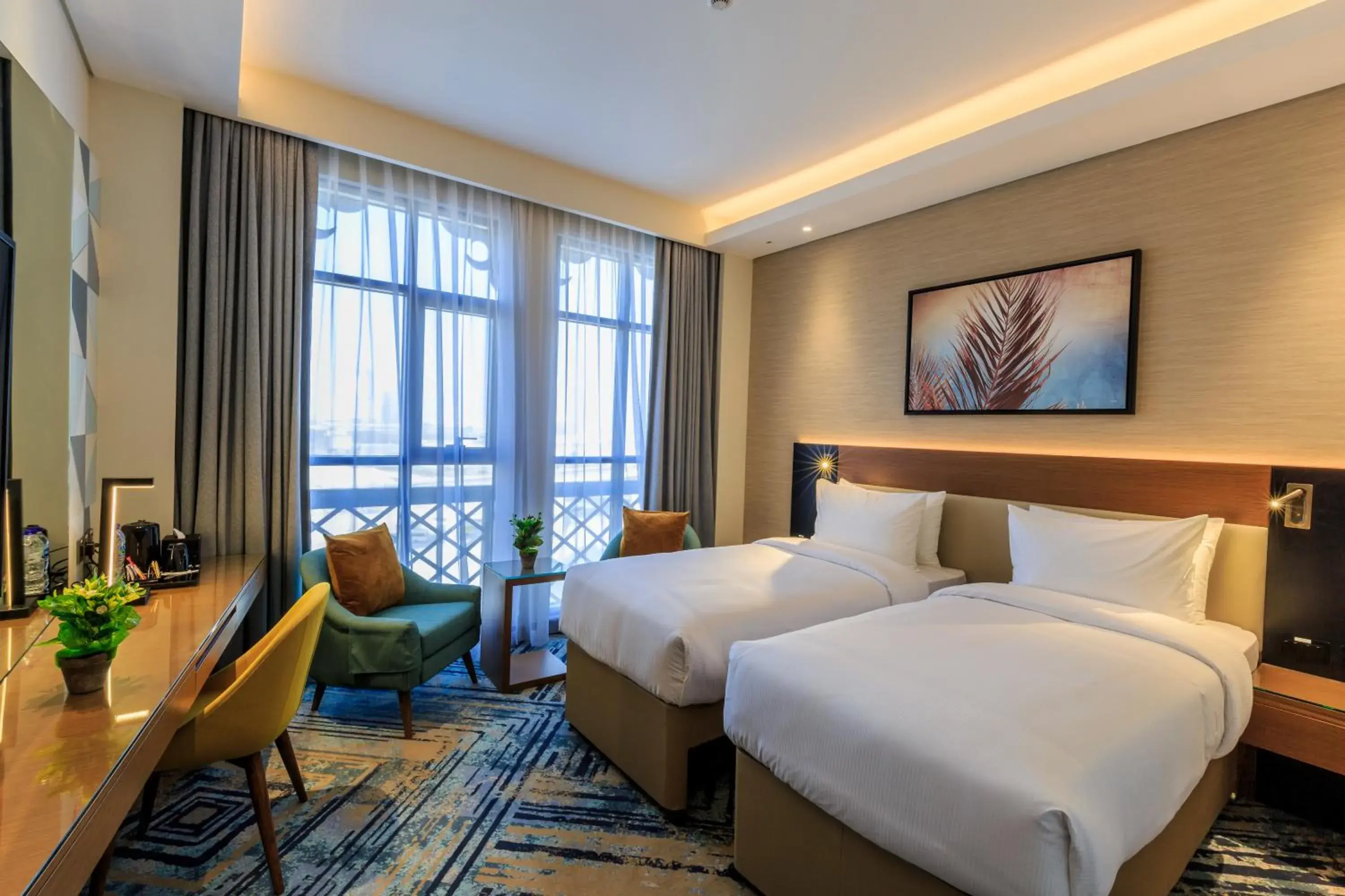 Executive Twin Room with 20% Off Food & Beverage (excluding in-room dining) in S19 Hotel-Al Jaddaf Metro Station Executive Twin Room with 20% Off Food & Beverage (excluding in-room dining) in S19 Hotel-Al Jaddaf Metro Station
