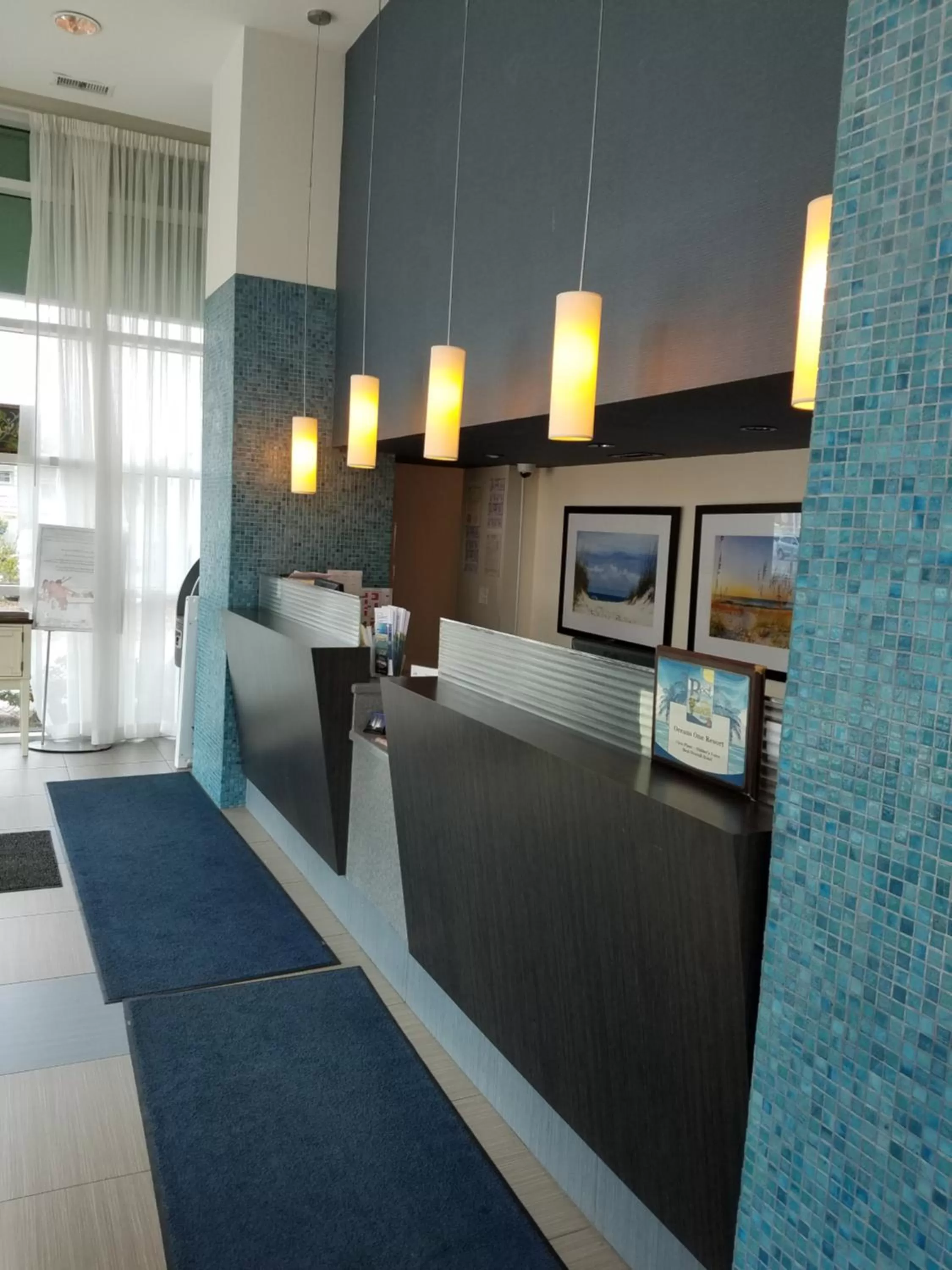 Lobby or reception in Oceans One Resort