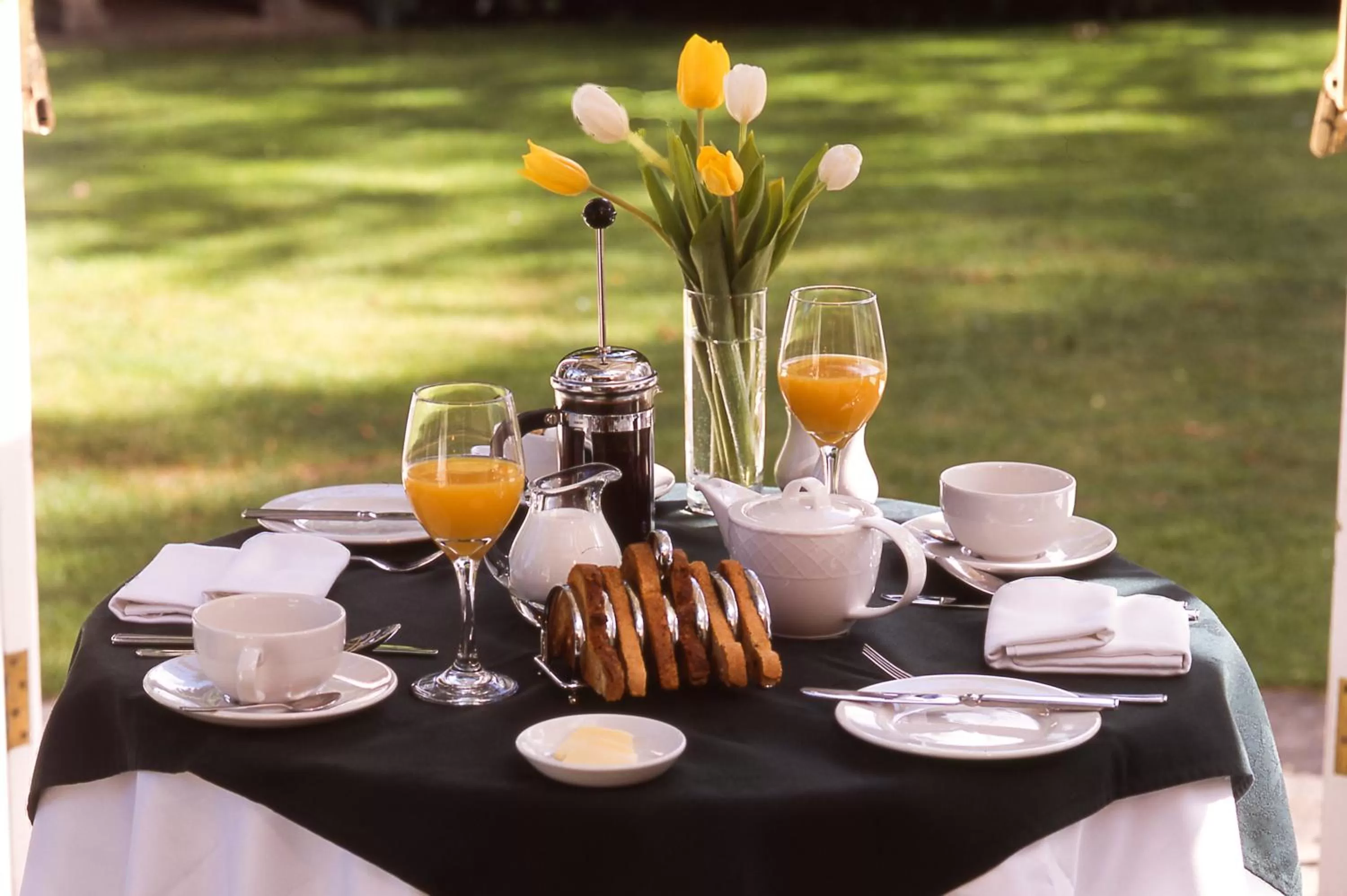 Breakfast in The Grange at Oborne