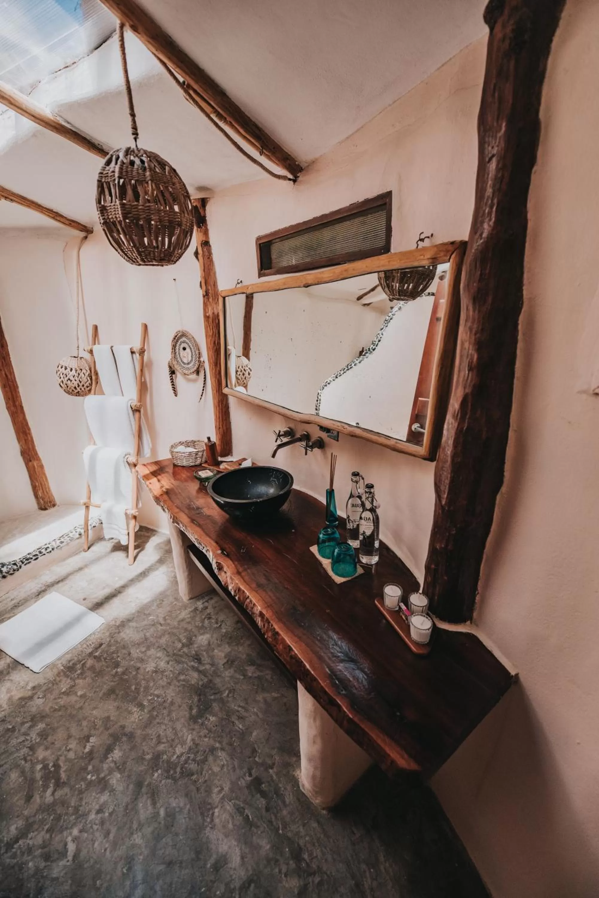 Bathroom in Papaya Playa Project, Tulum, a Member of Design Hotels