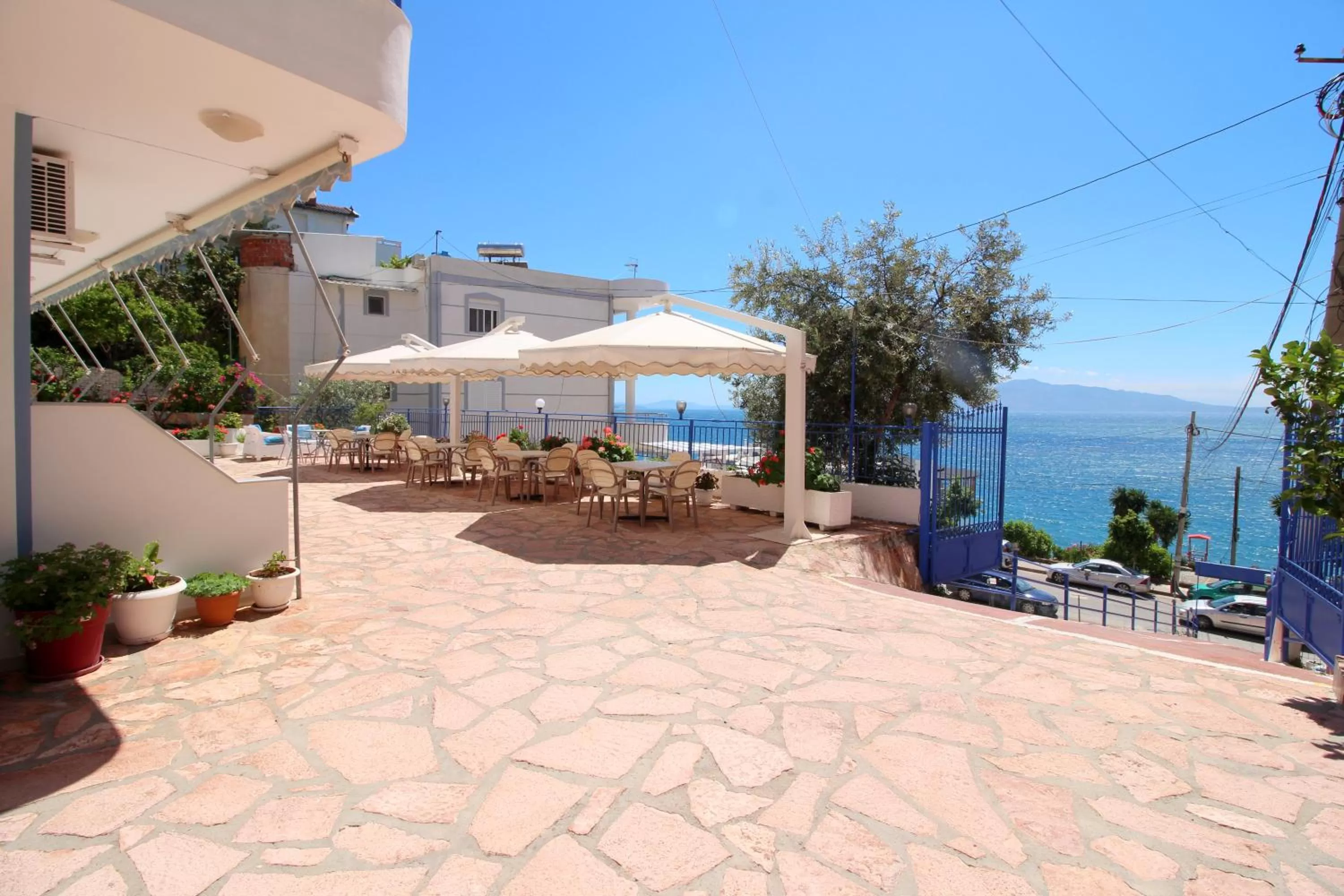 Patio in Murati Suites Sarandë