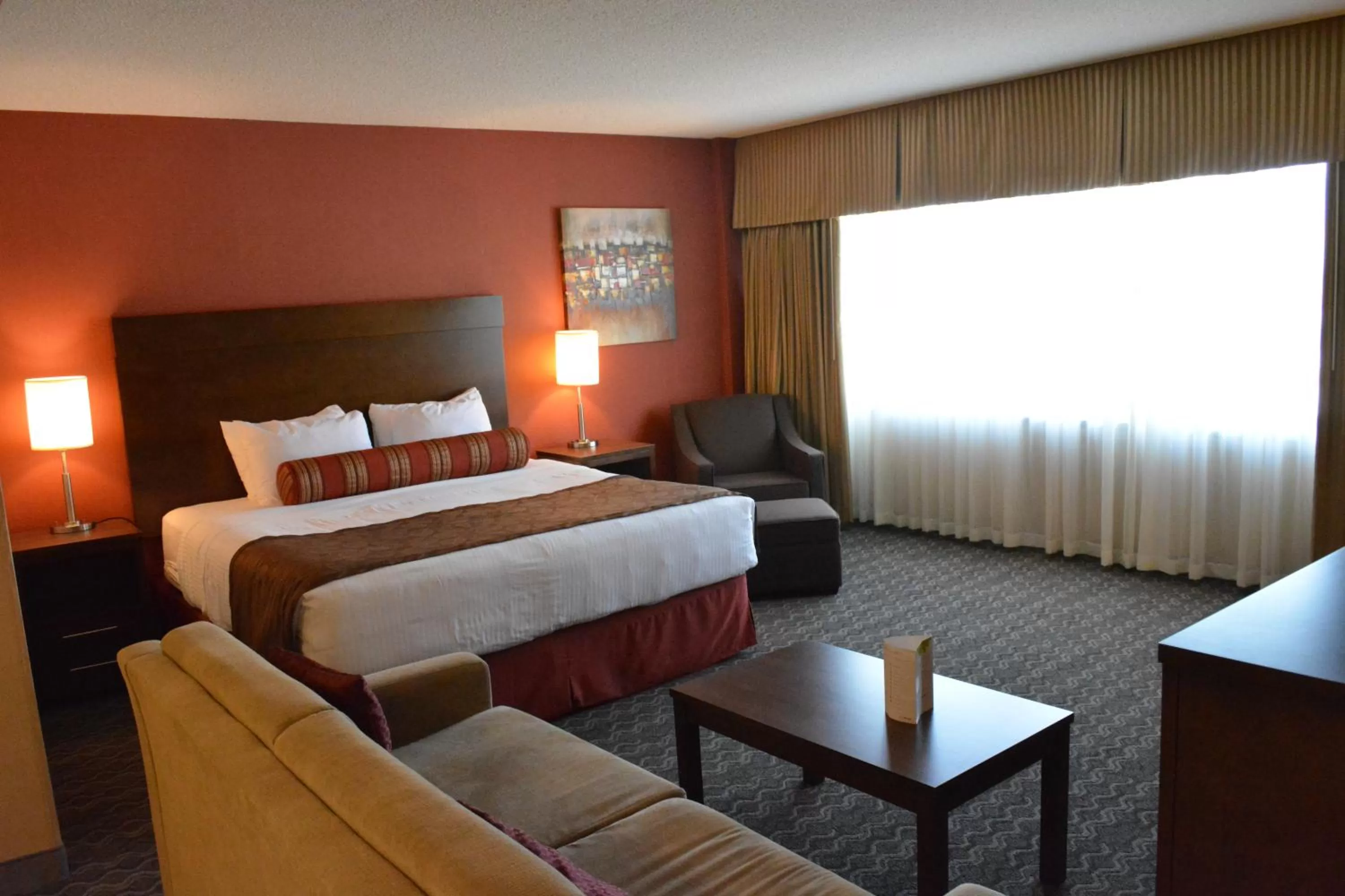 Bed in Best Western Terrace Inn