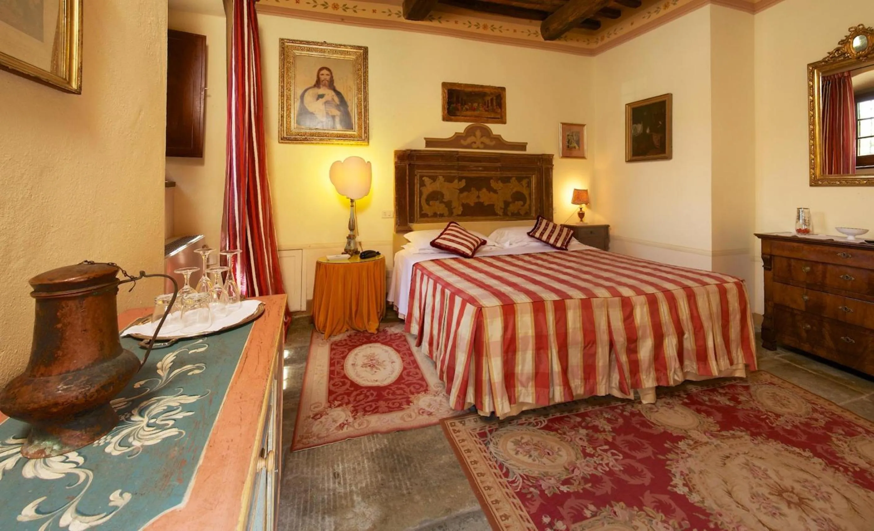 Bed in Relais Villa Baldelli