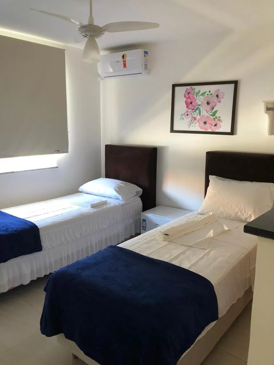 Bed in Pousada Casa Serra Alves