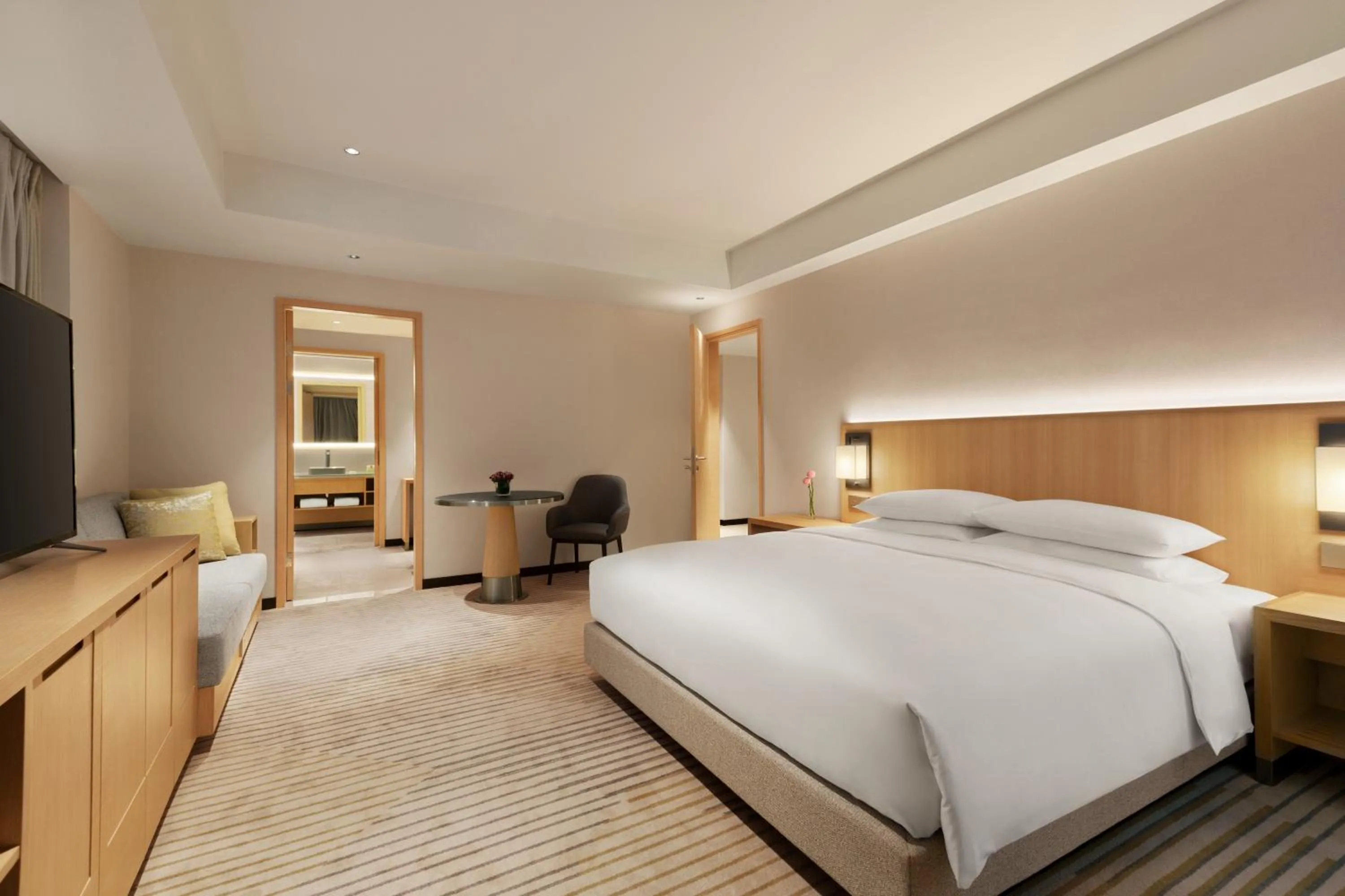 Bedroom, Bed in Hyatt Place Chengdu Pebble Walk