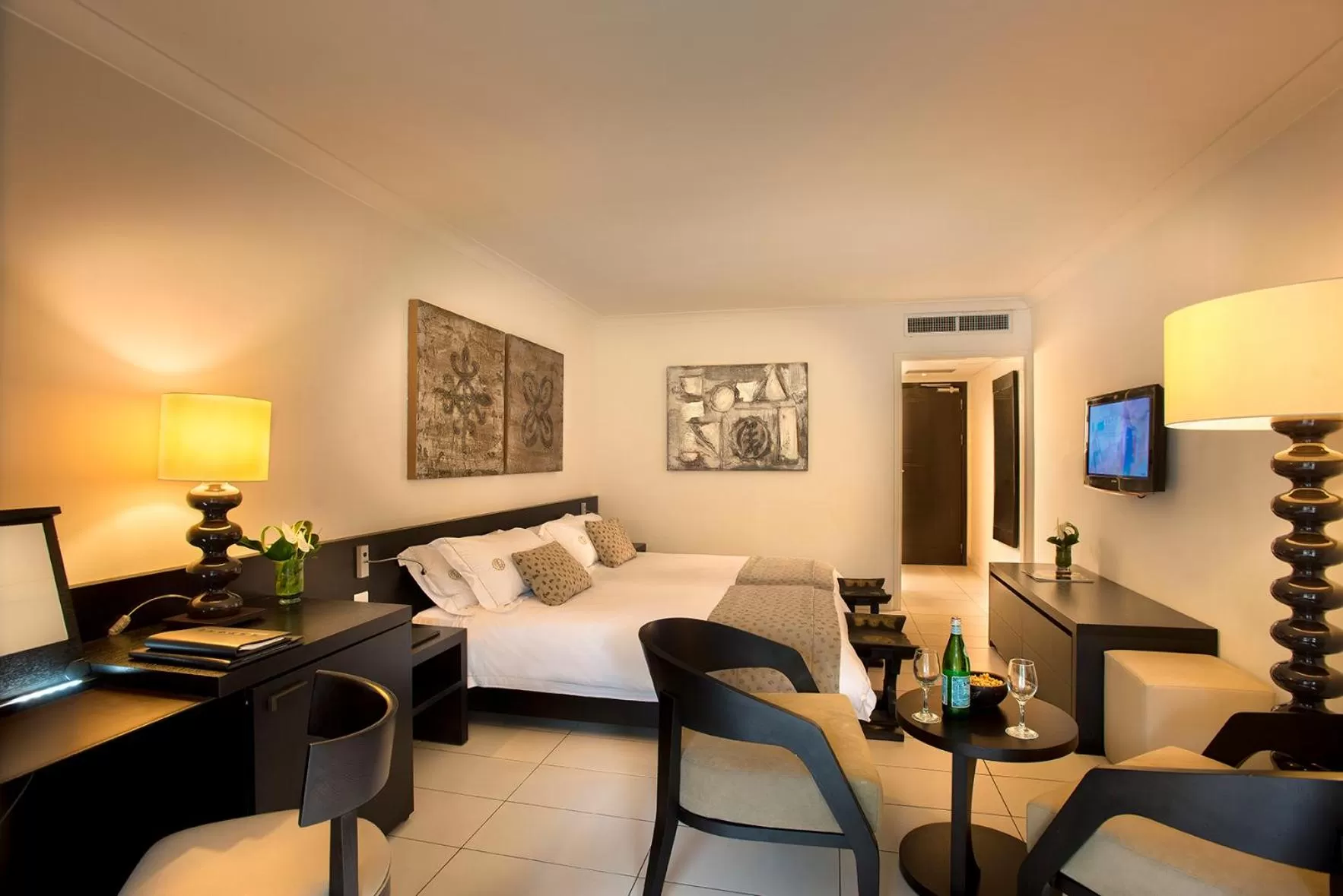 Bed in Labadi Beach Hotel