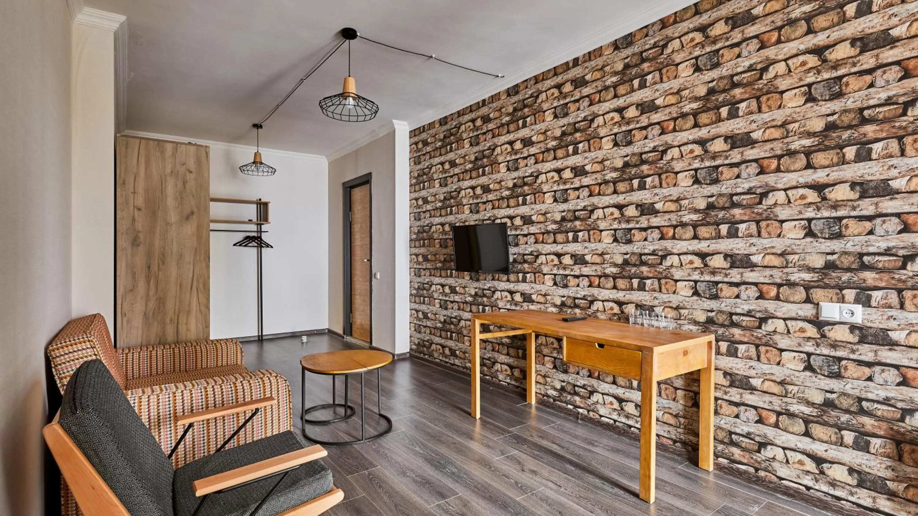 Living room in Gudauri Loft Hotel