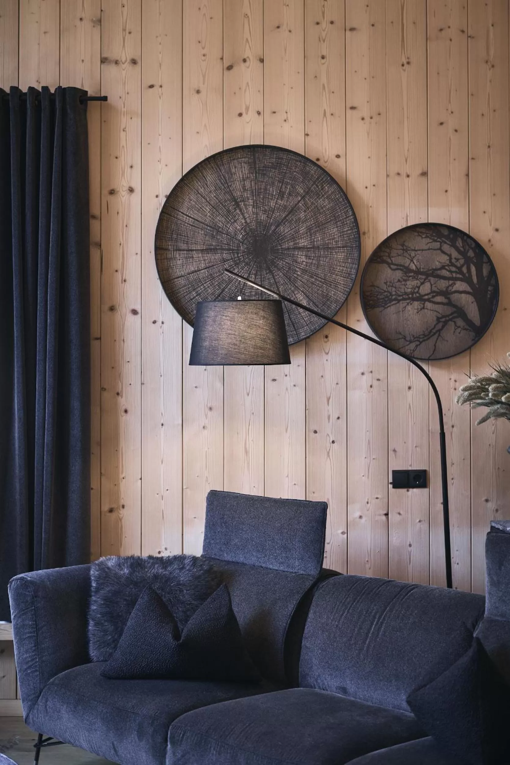 Living room in Tenne Lodges