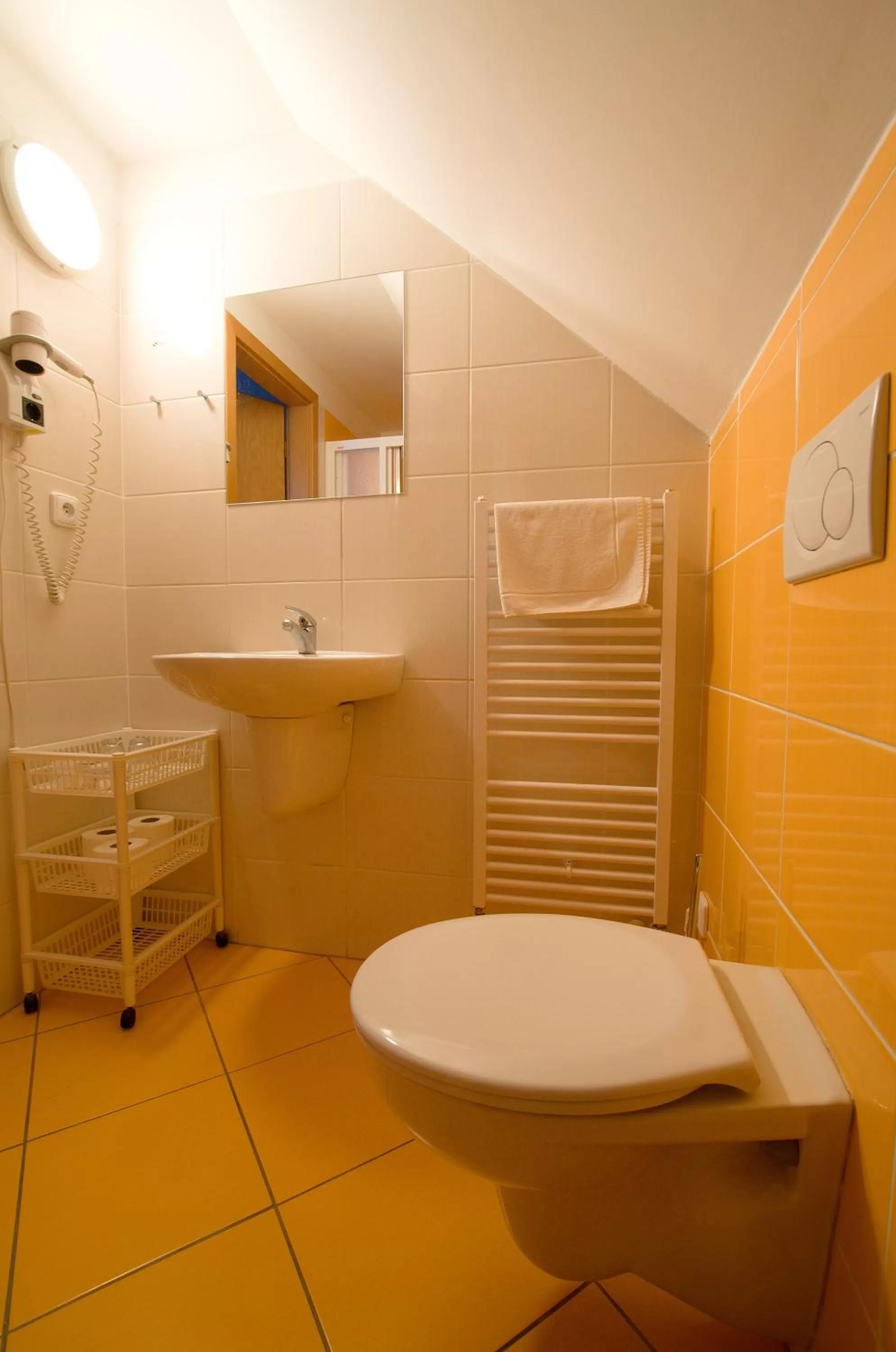 Bathroom in Relax Hotel Stork