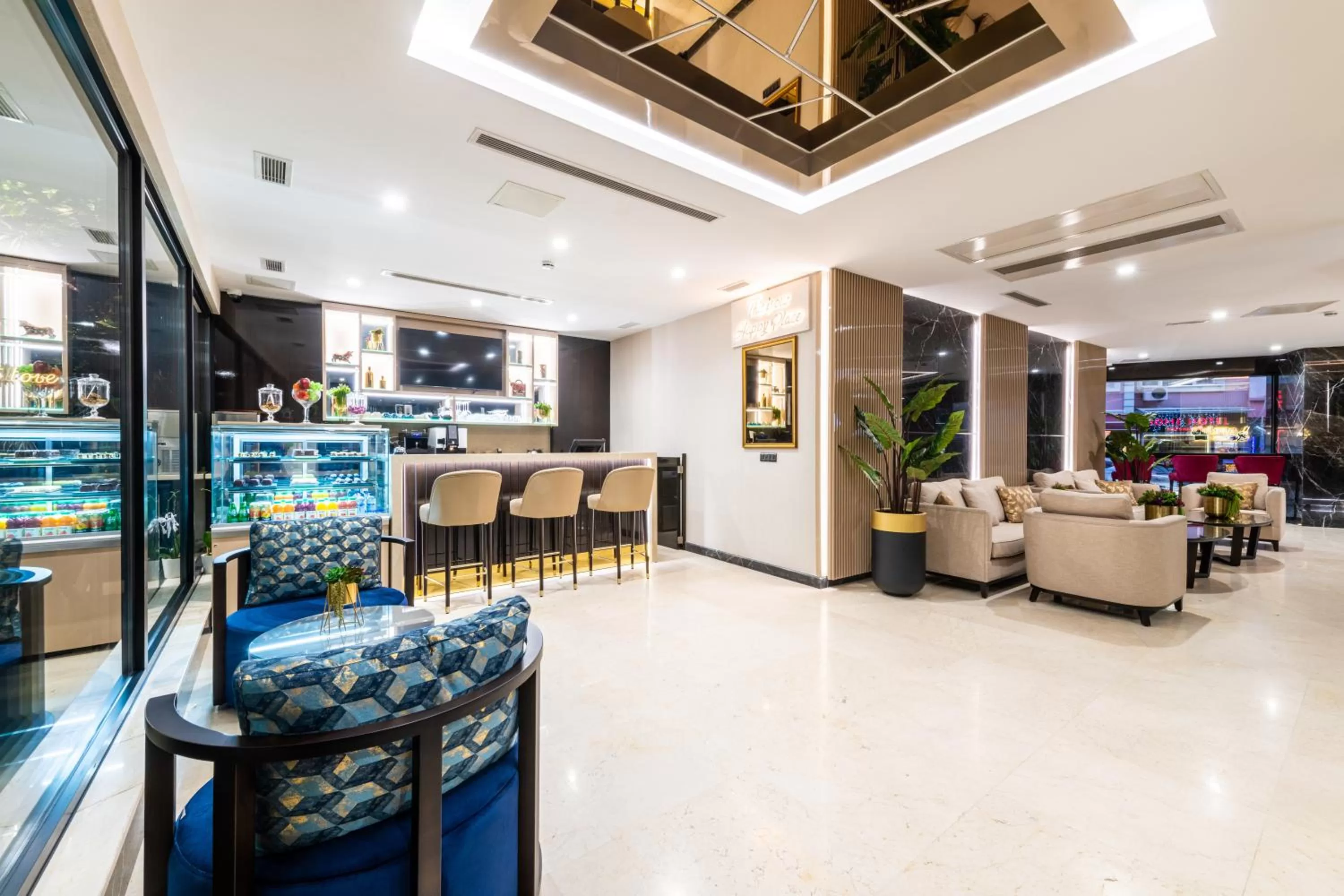 Lobby or reception in Aprilis Deluxe Hotel