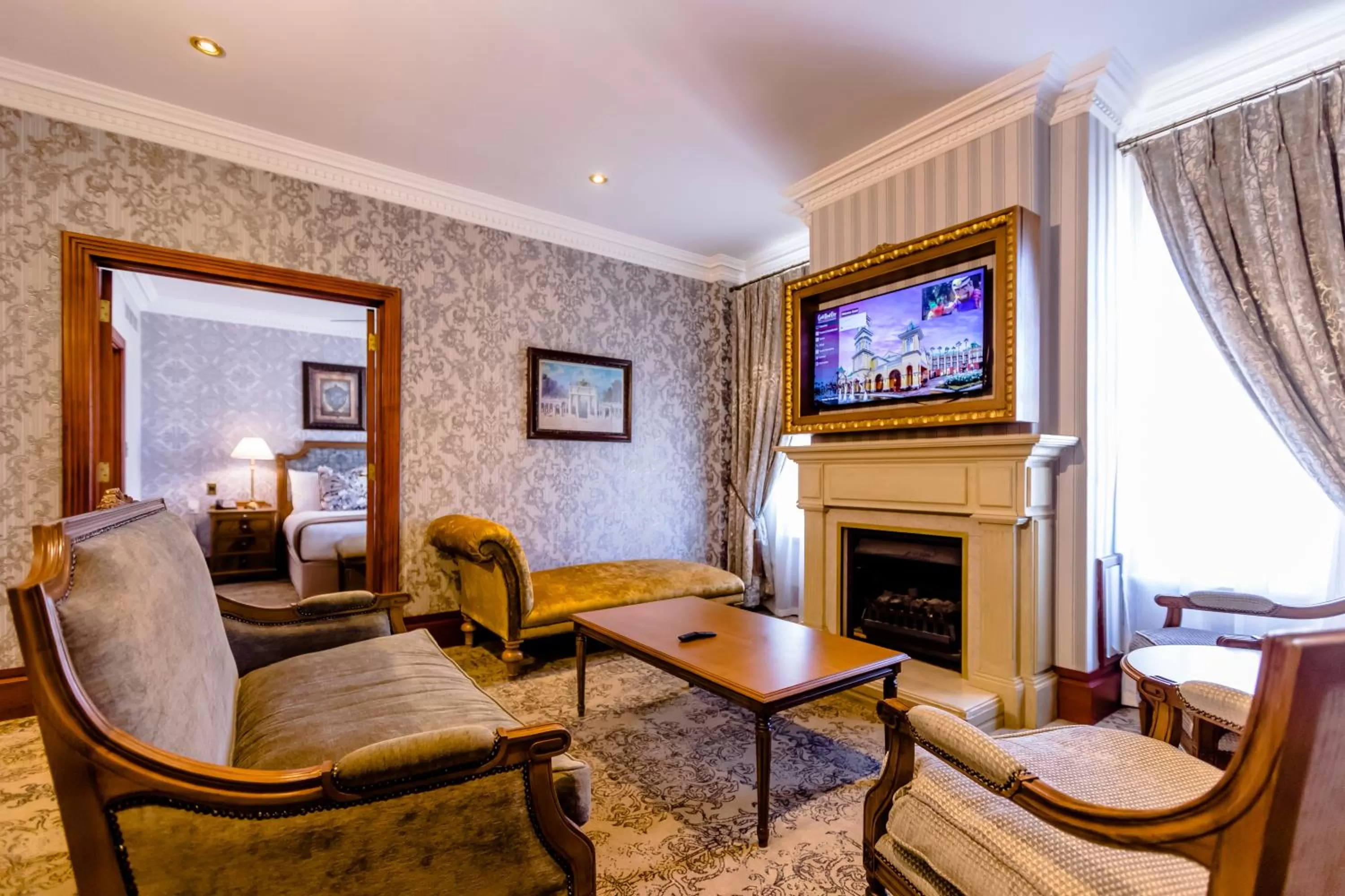 Seating area in Gold Reef City Hotel