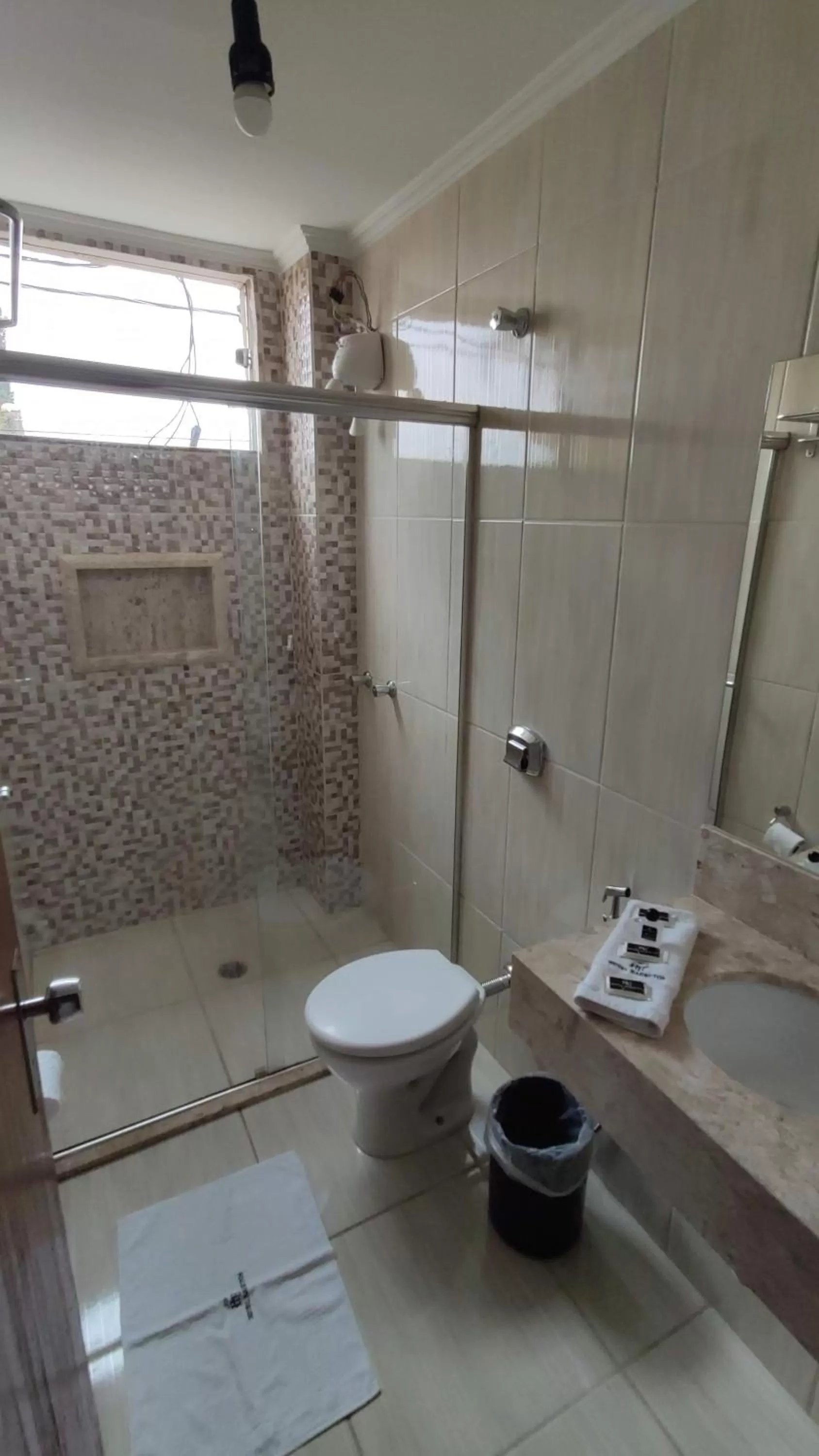 Bathroom in Hotel Barretos