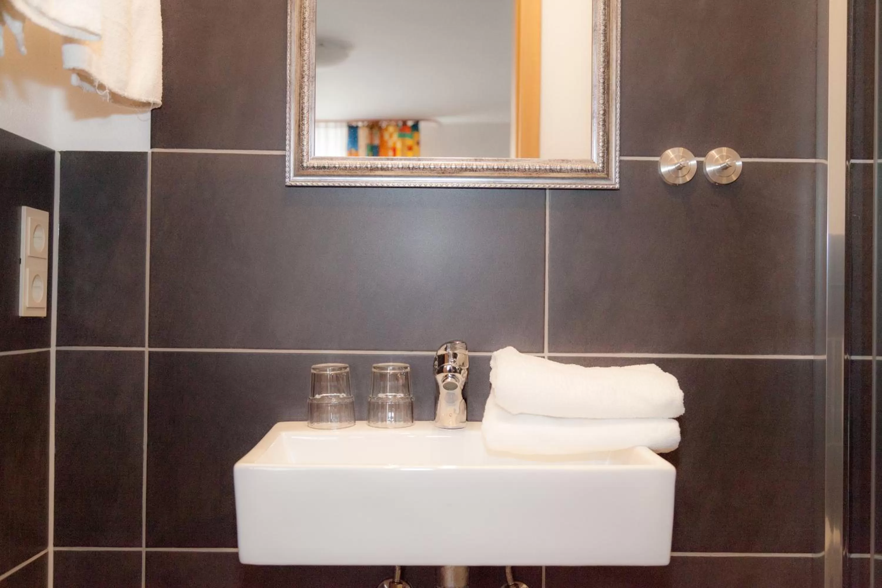 Bathroom in Hotel Gasthof Metzgerei Lamm - Benedikt Rückel