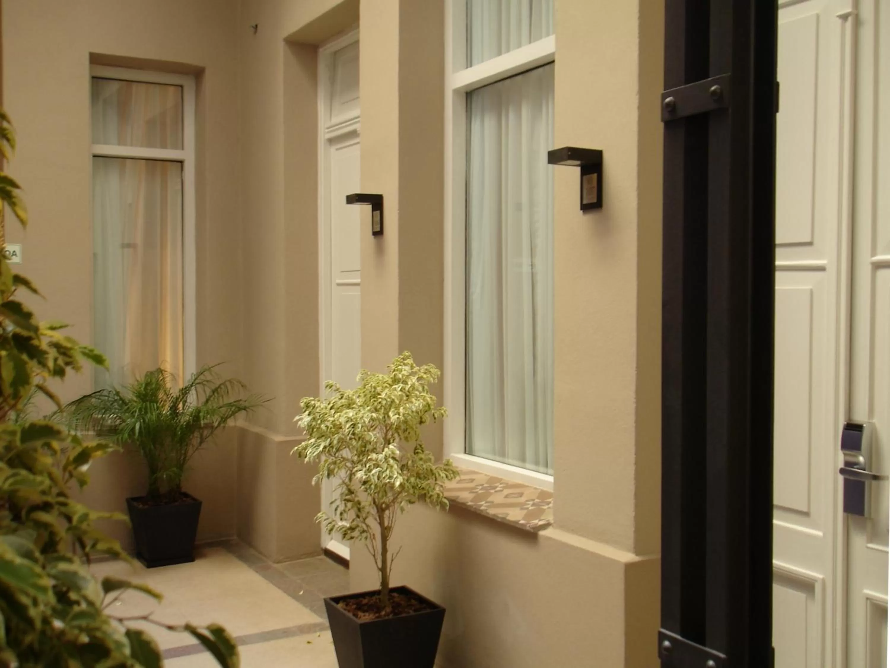 Patio in San Telmo Suites