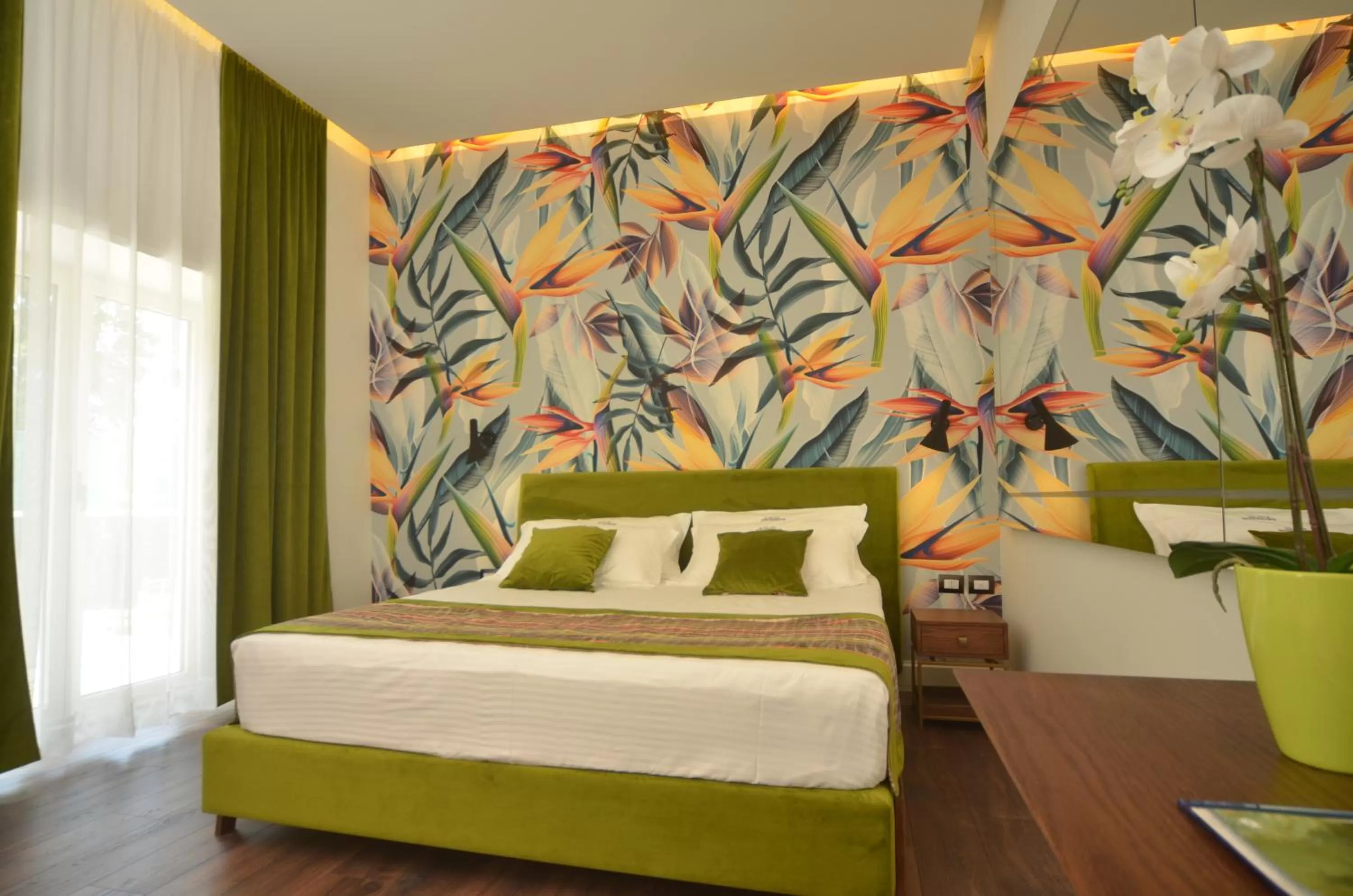 Bedroom, Bed in Le Palazzine Hotel