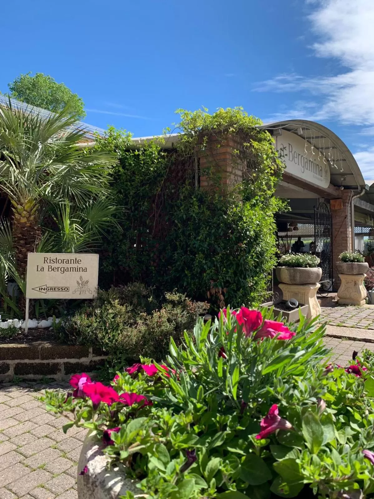 Garden in La Bergamina Hotel & Restaurant