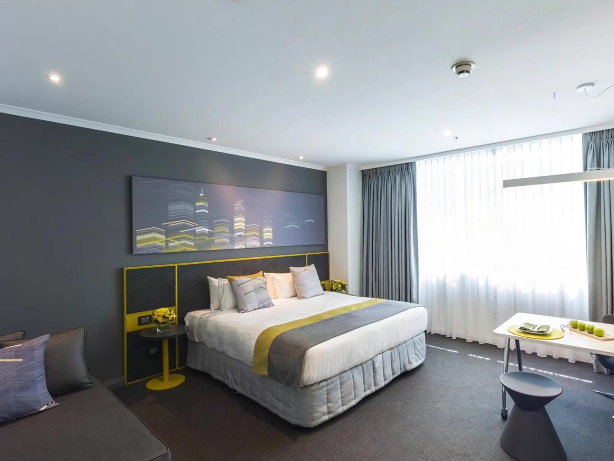 Bedroom, Bed in Citadines St Georges Terrace Perth