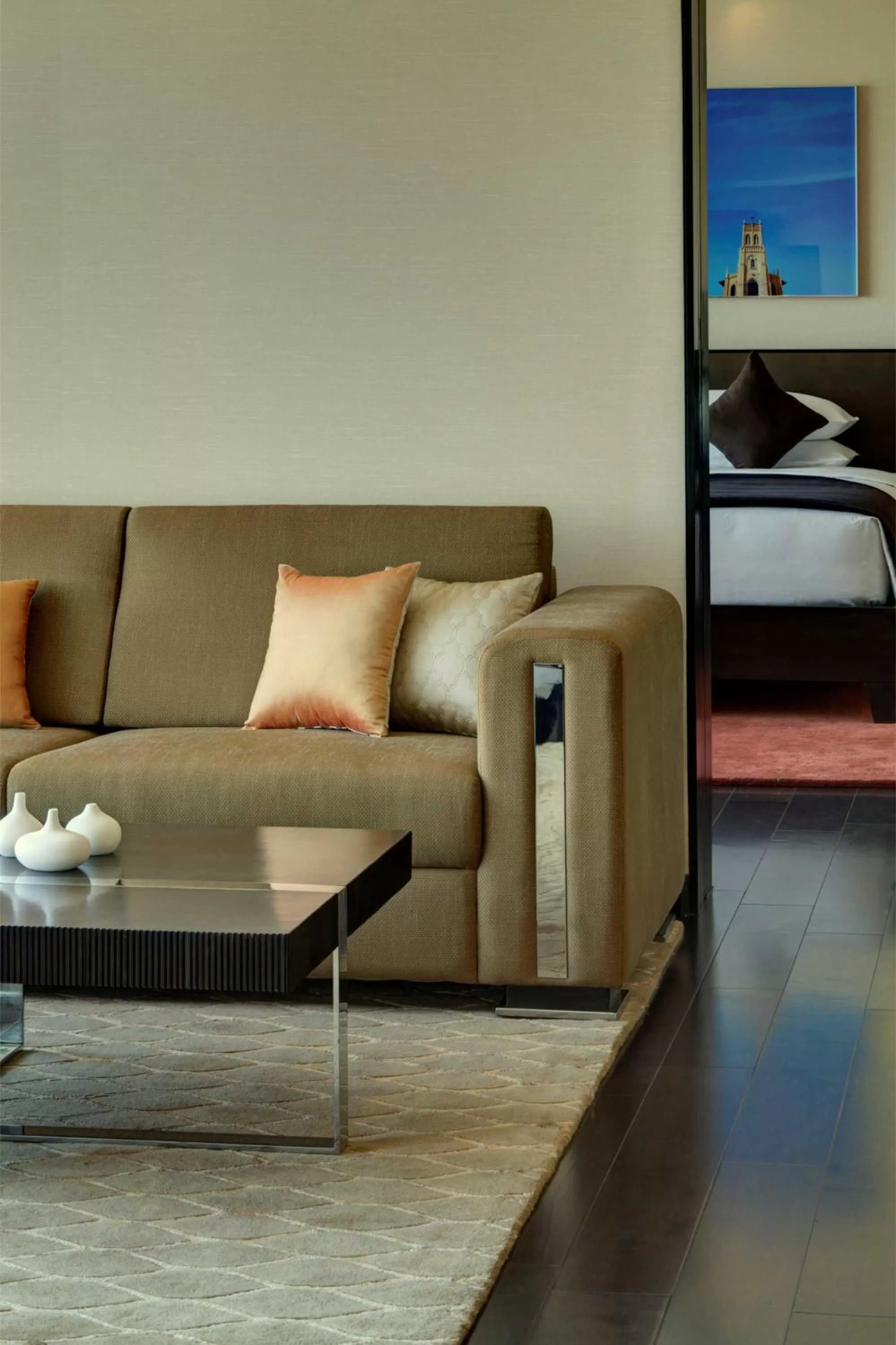 Bed in Park Hyatt Hotel and Residences, Hyderabad