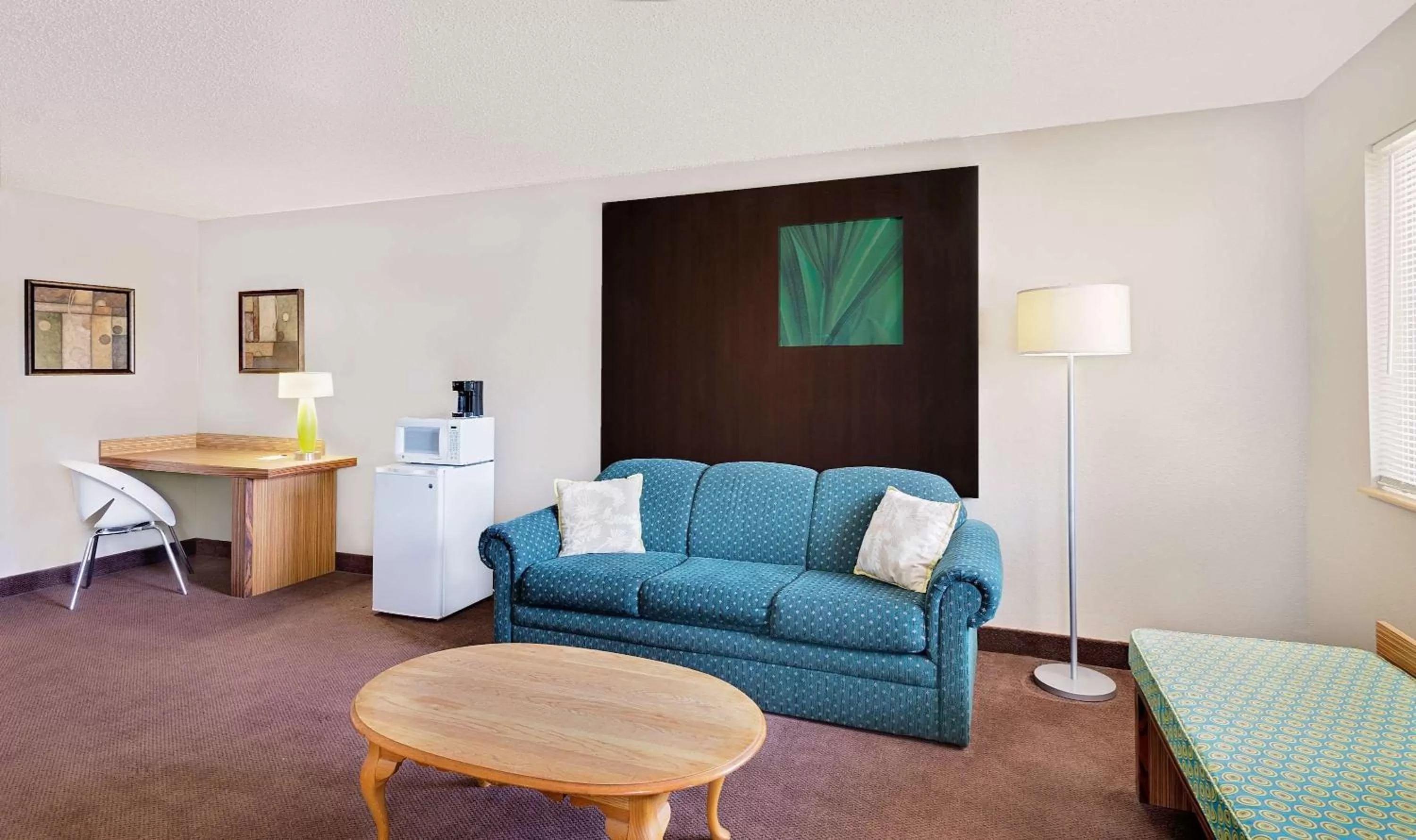 Photo of the whole room in Super 8 by Wyndham Newburgh/West Point Stewart Intl Airport