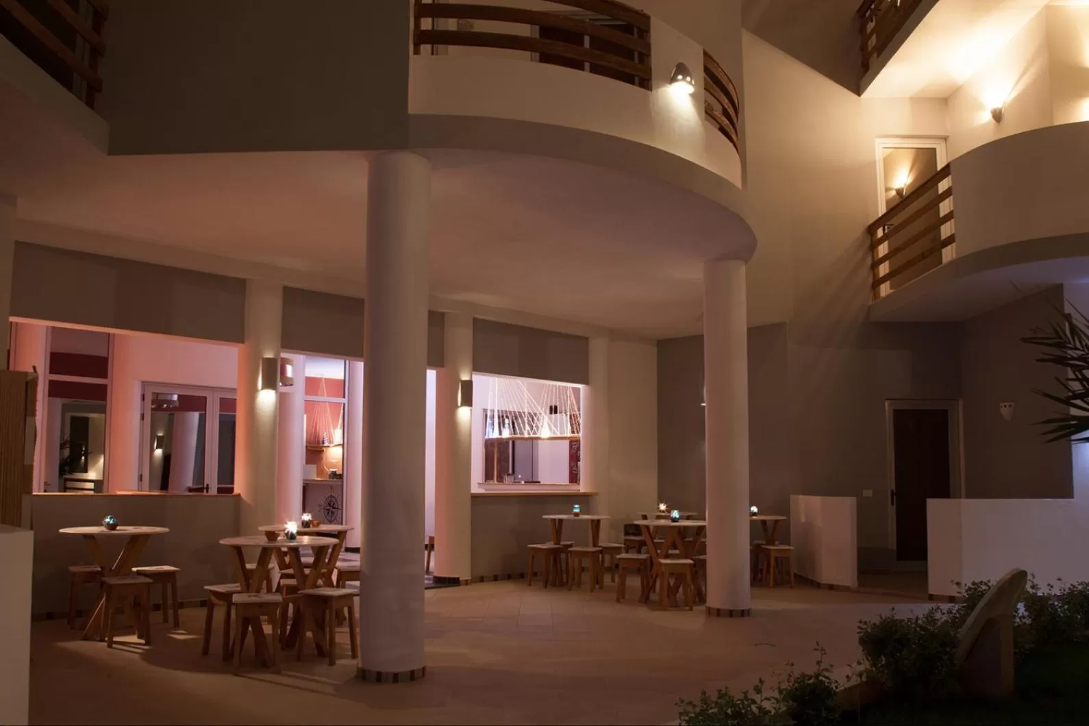 Lounge or bar in Cala da Lua apartments