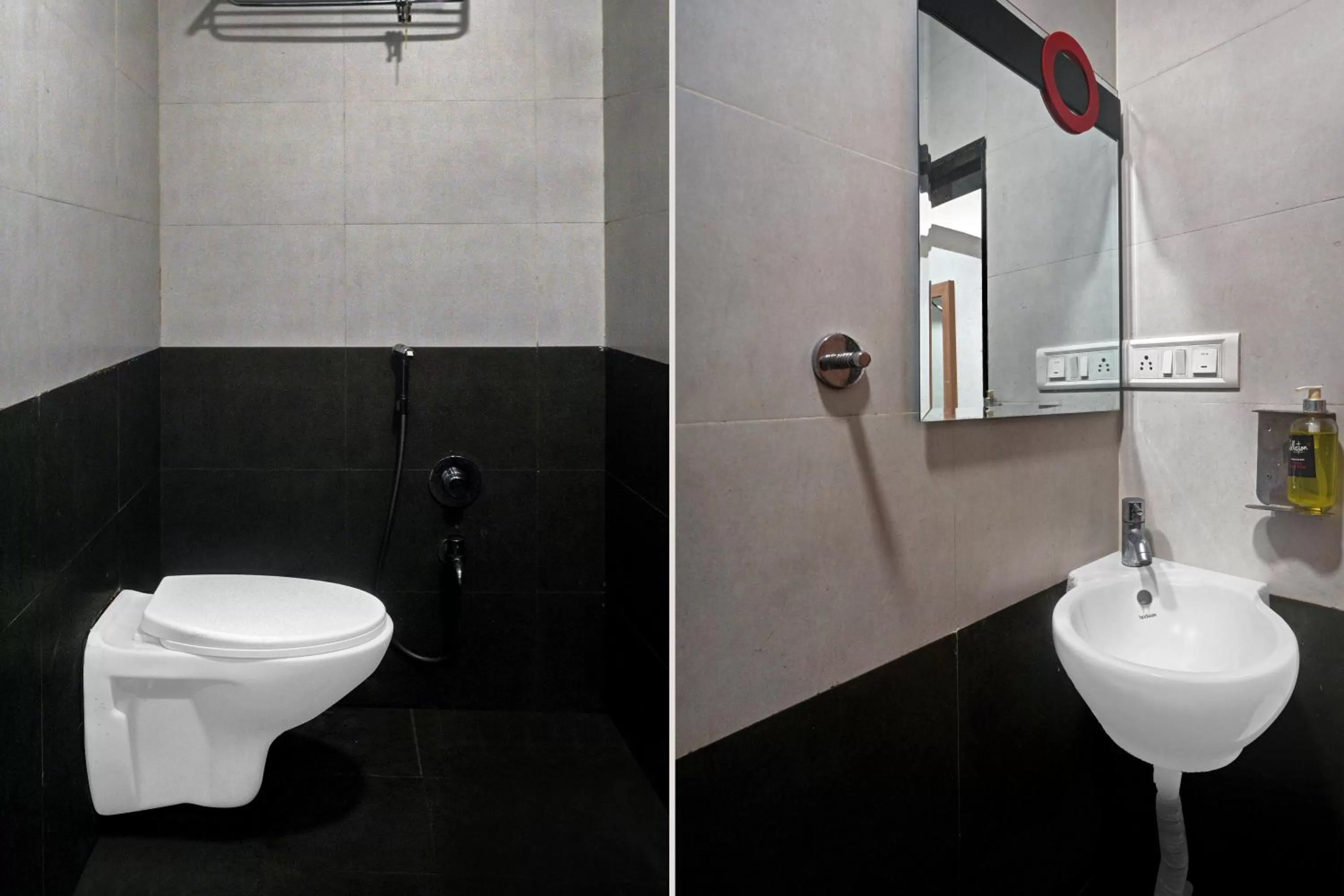 Bathroom in Treebo Trend Wow - Surat Station