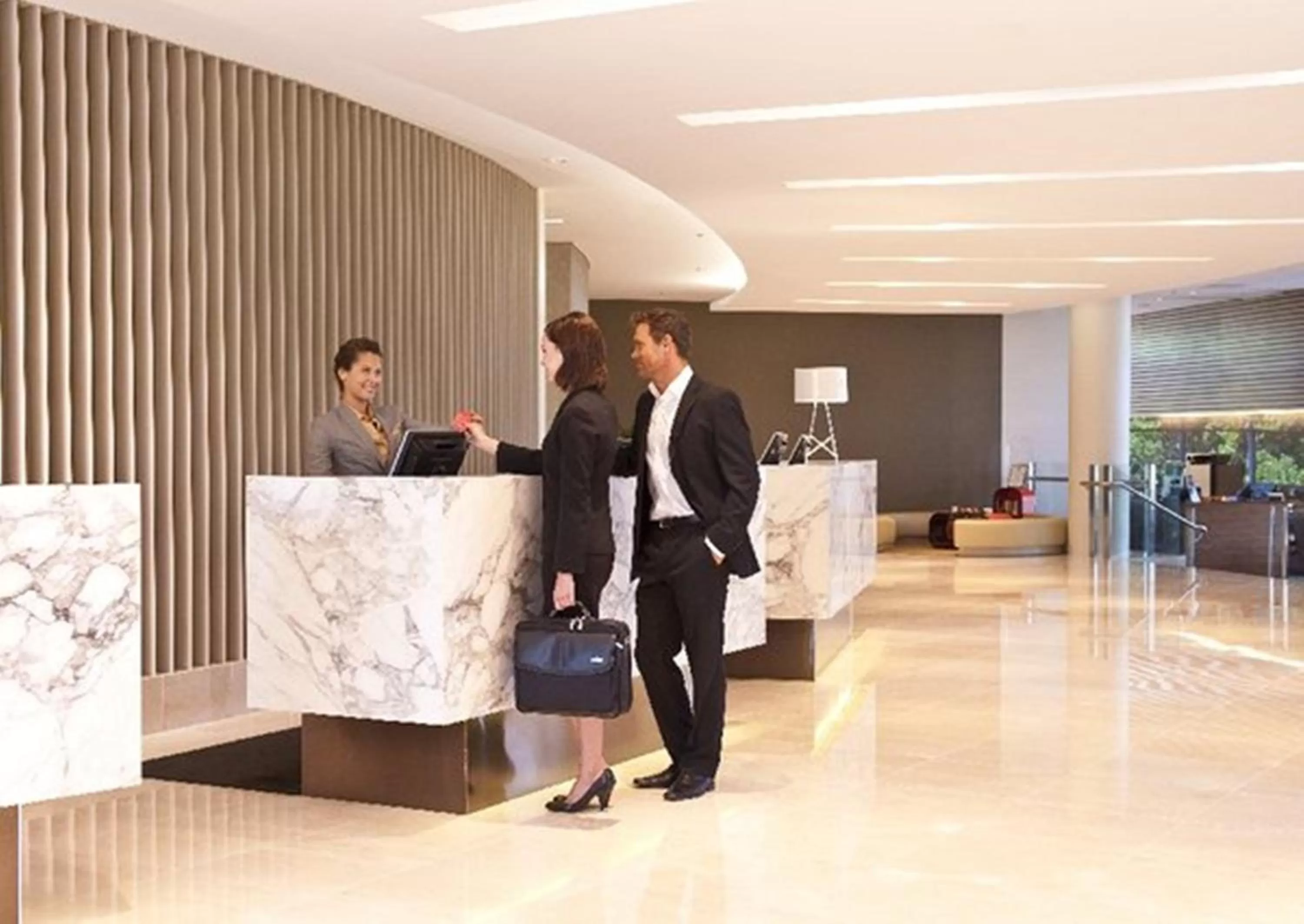 Lobby or reception in Novotel Sydney Olympic Park