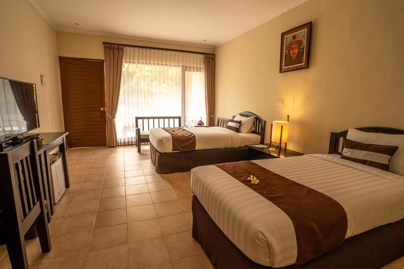 Bedroom, Bed in New Sunari Lovina Beach Resort