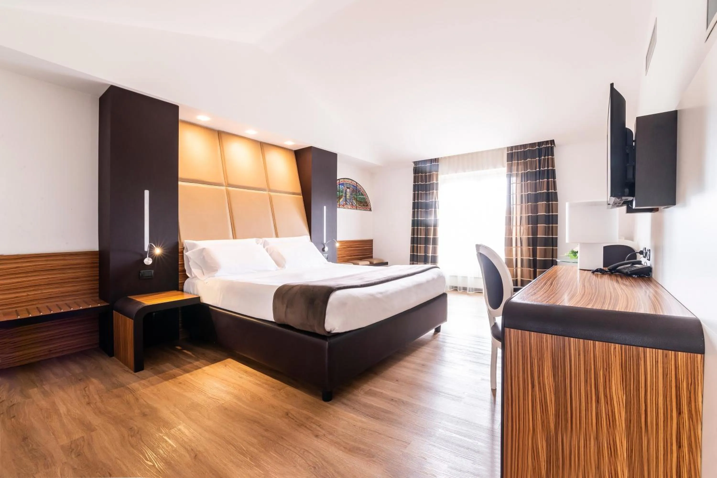 Bedroom, Bed in San Giorgio Palace Hotel Ragusa Ibla