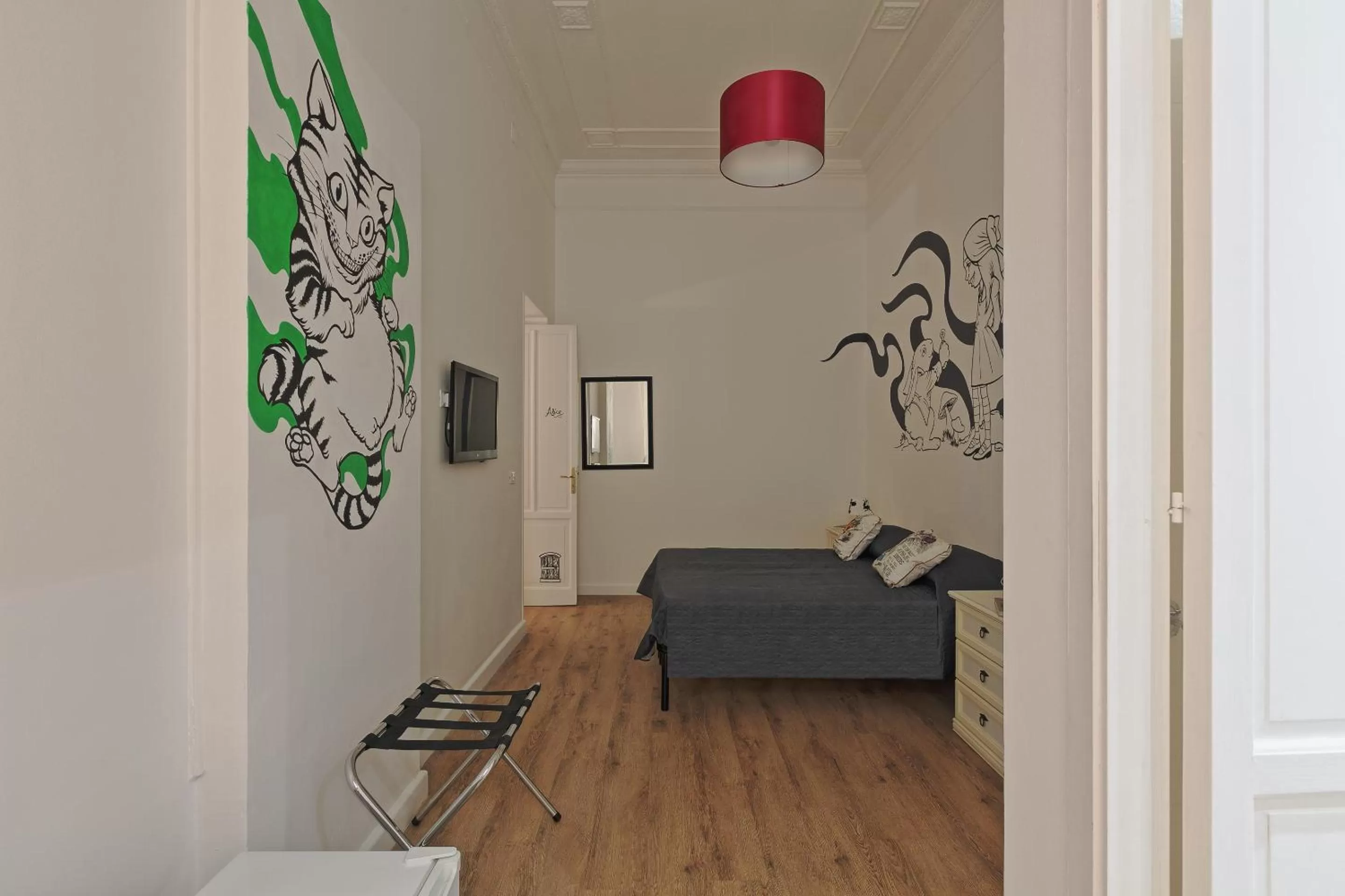 Bedroom in Afea Art & Rooms