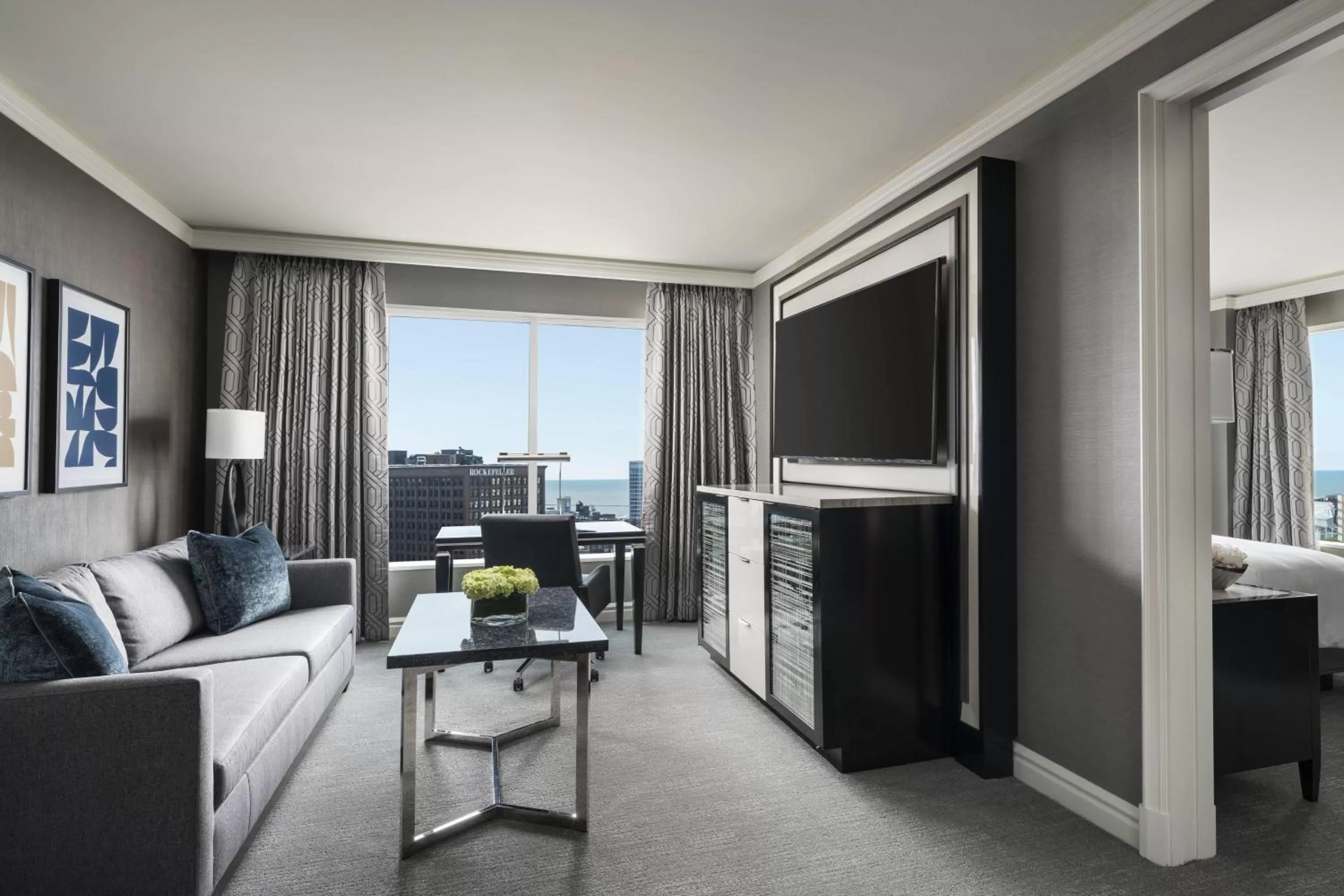 Living room in The Ritz-Carlton, Cleveland