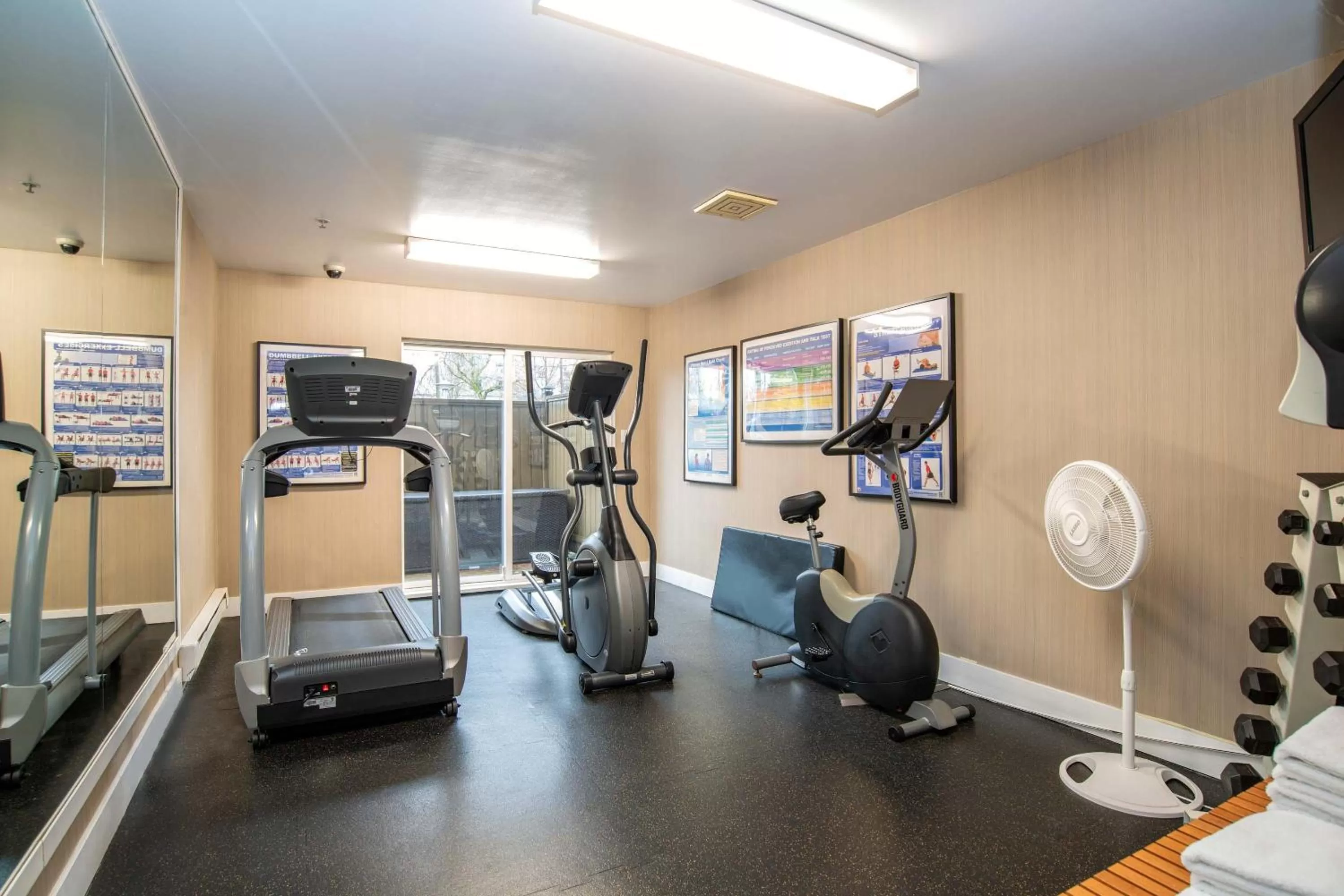 Fitness centre/facilities in Sandman Hotel Vancouver Airport