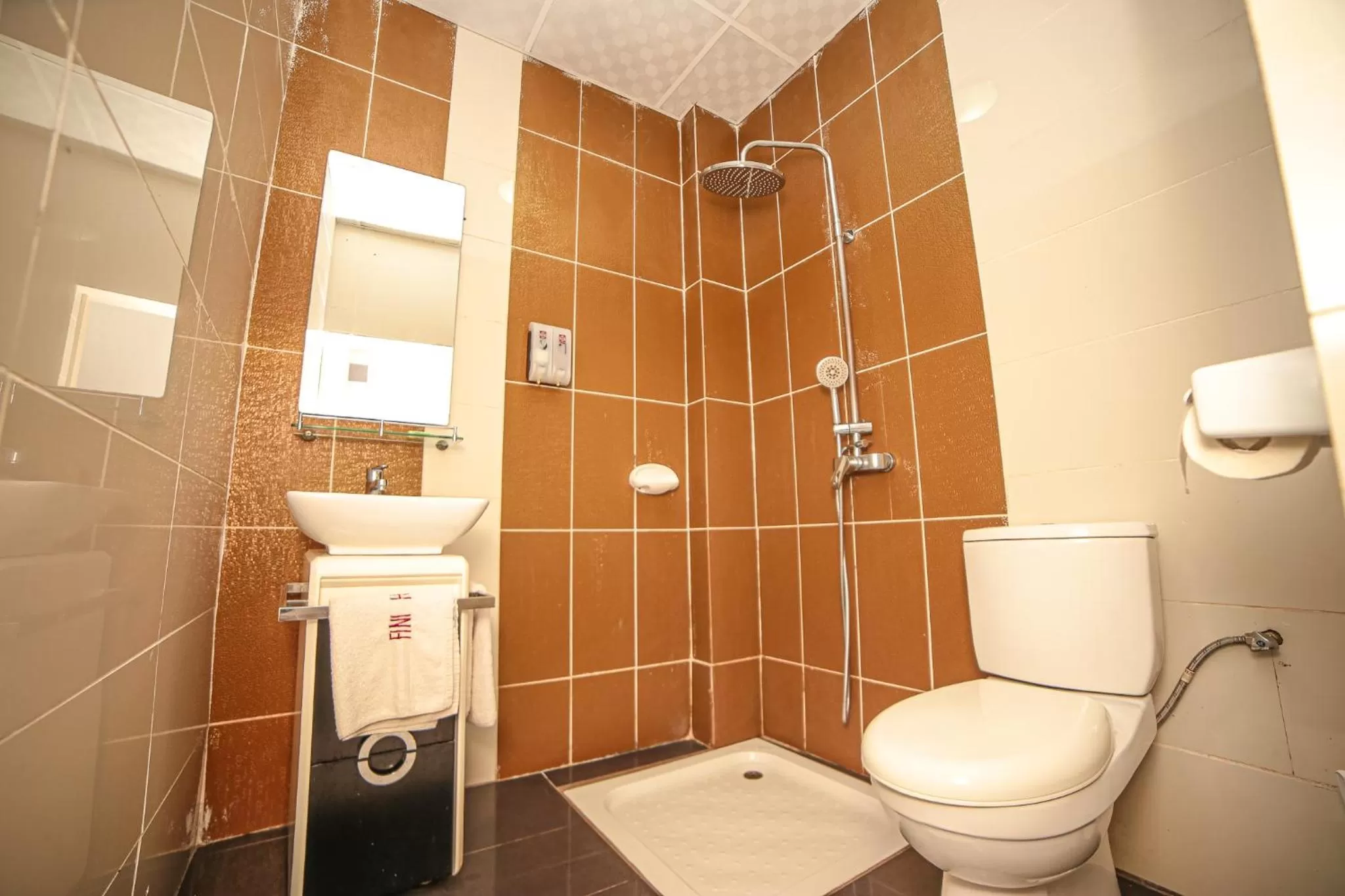 Bathroom in Fini Hotel Bobende