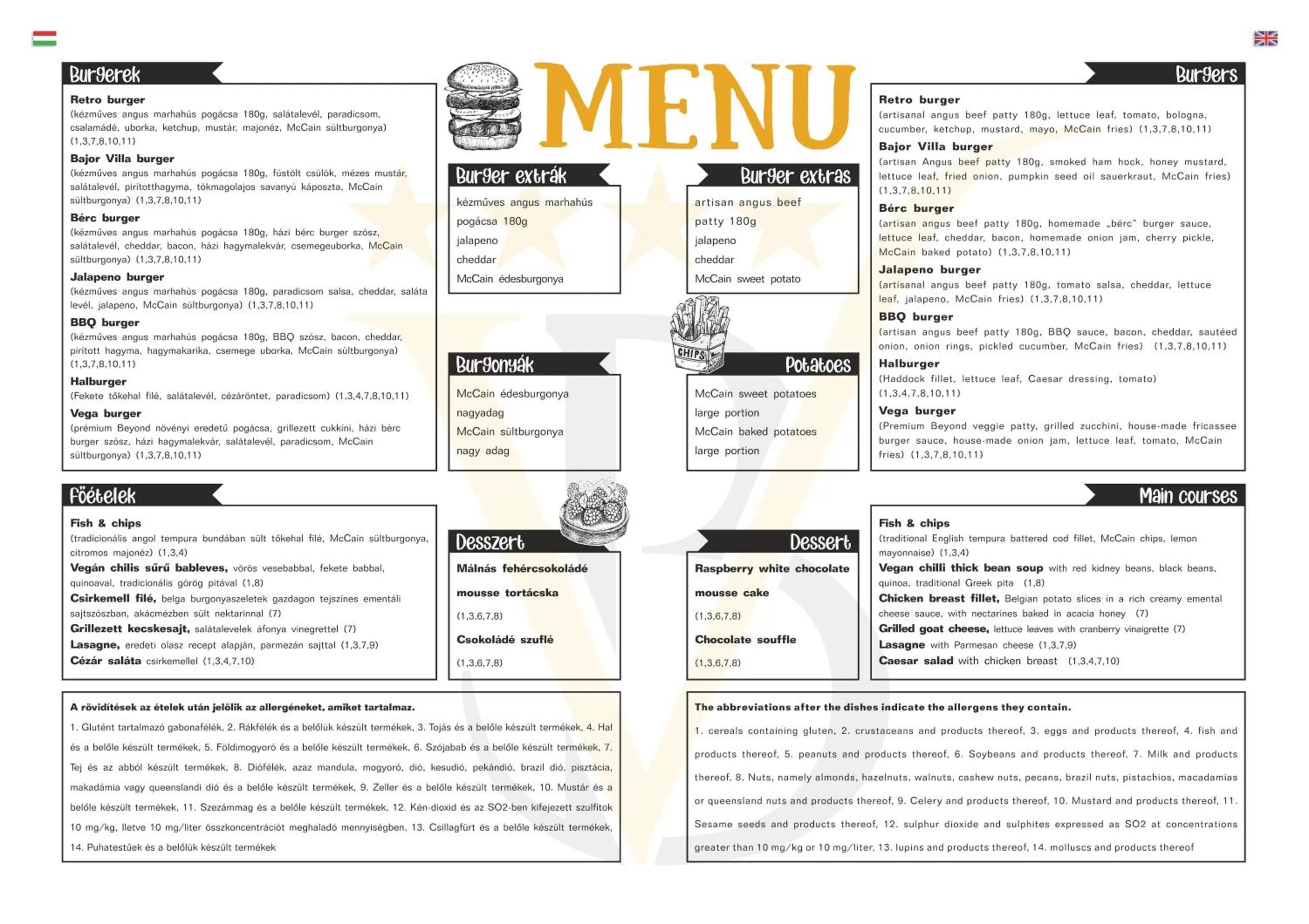 Restaurant/places to eat, Logo/Certificate/Sign/Award in Villa Bérc