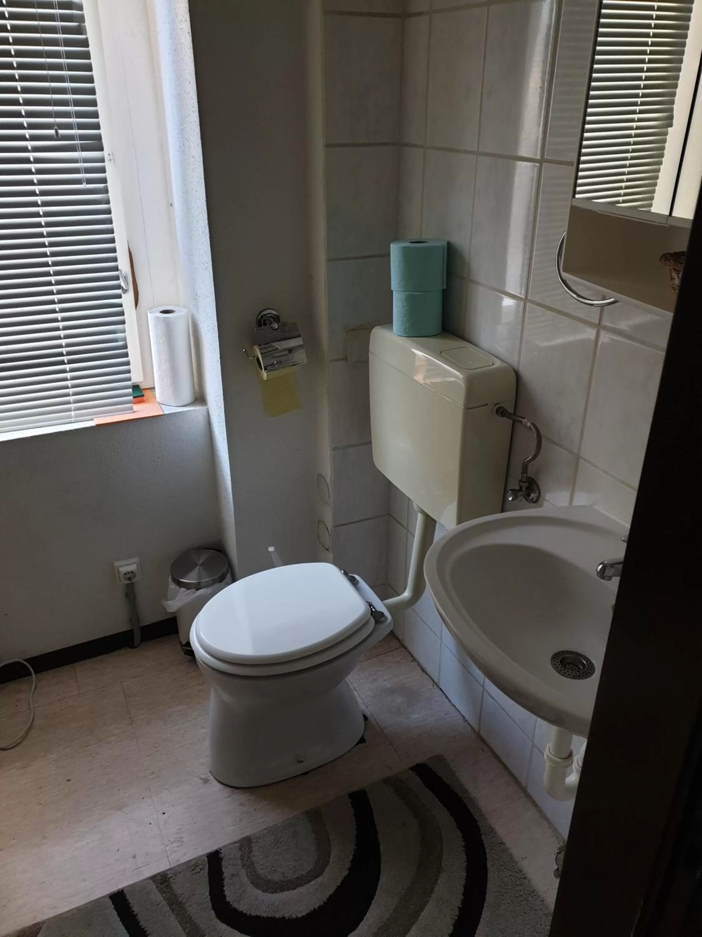 Toilet in Appartement Hotel Marien-Hof