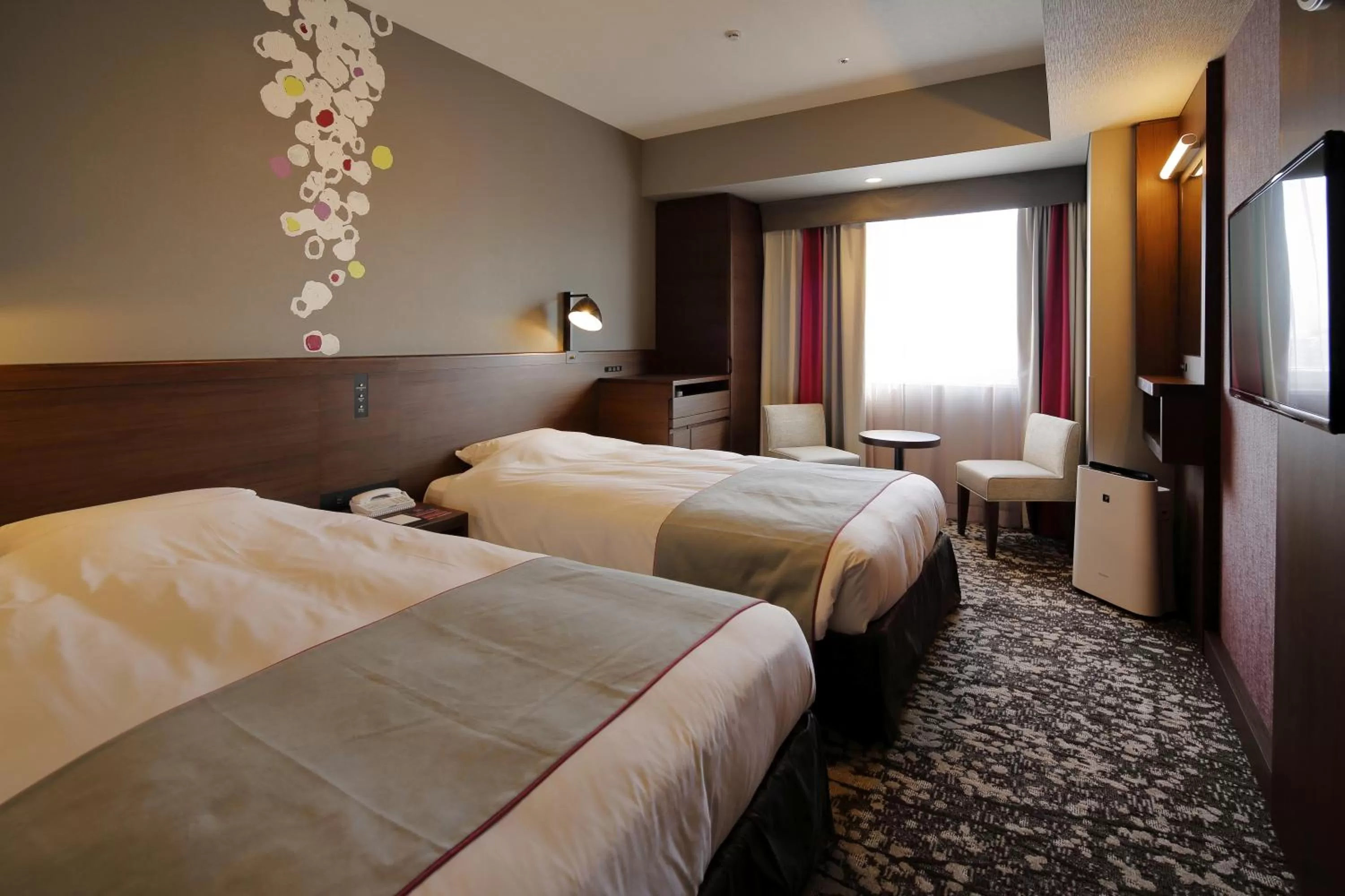 Photo of the whole room, Bed in Hotel Monte Hermana Fukuoka