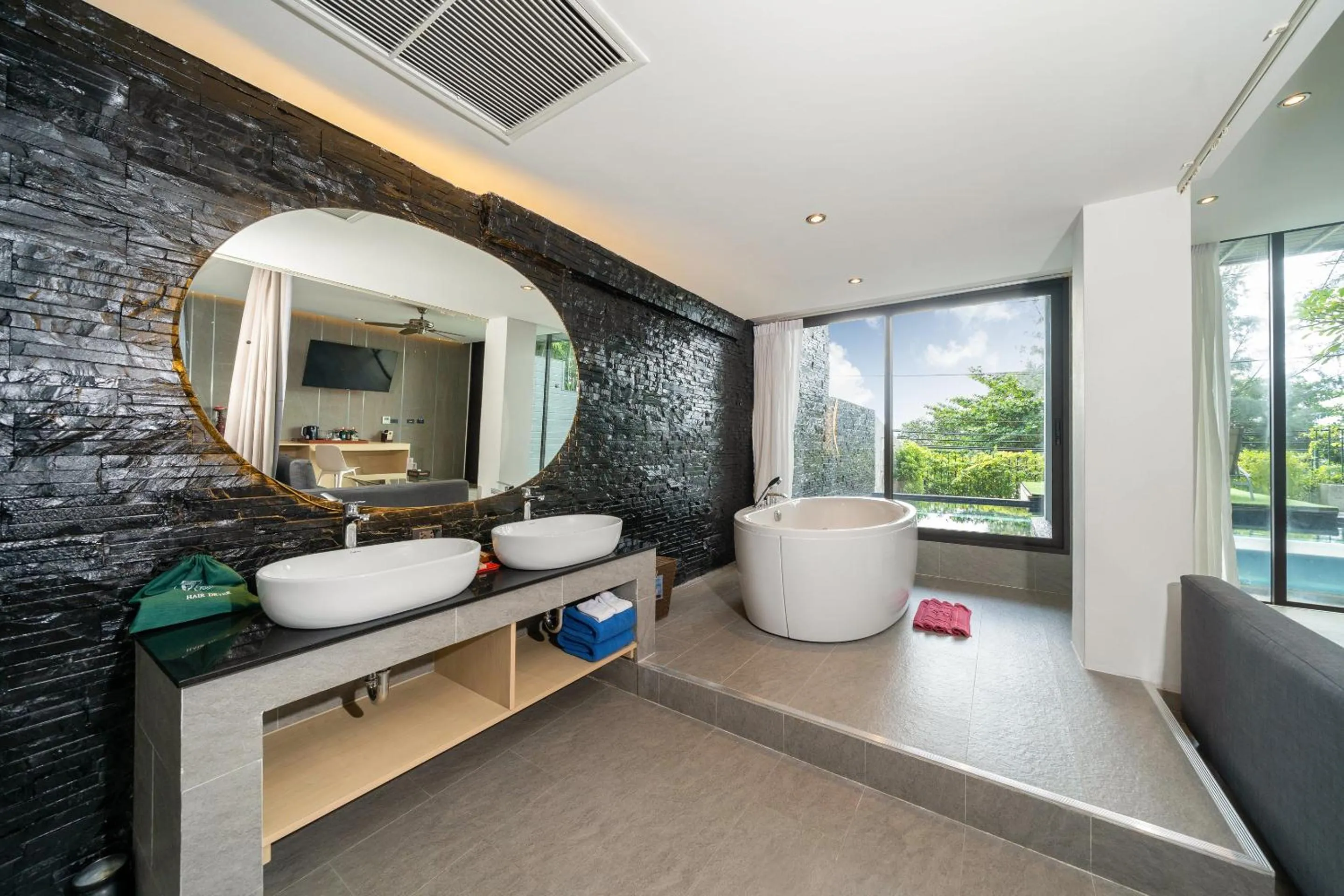 Bathroom in IndoChine Resort and Villas