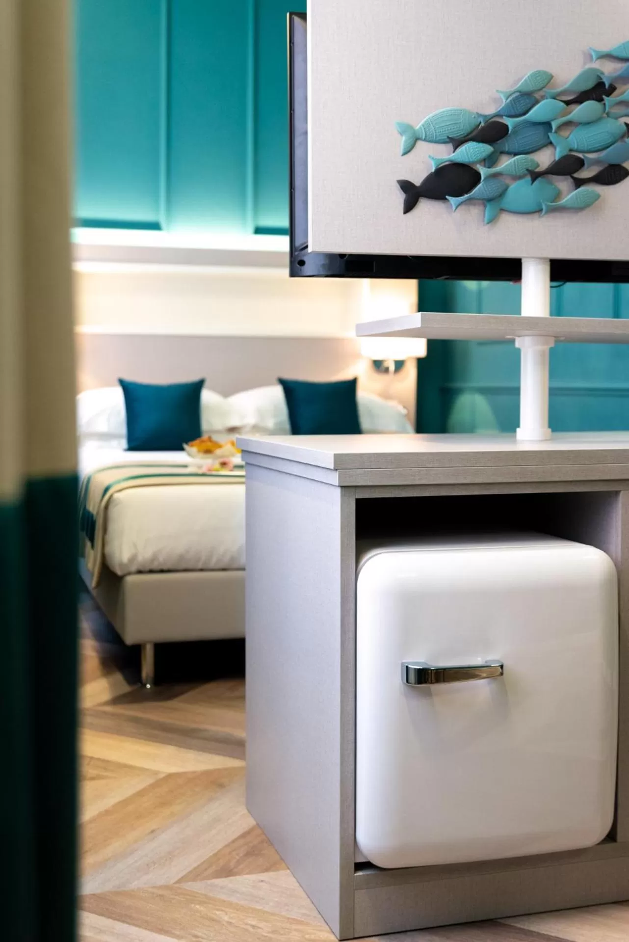 Bedroom, Bed in Hotel Monte Rosa